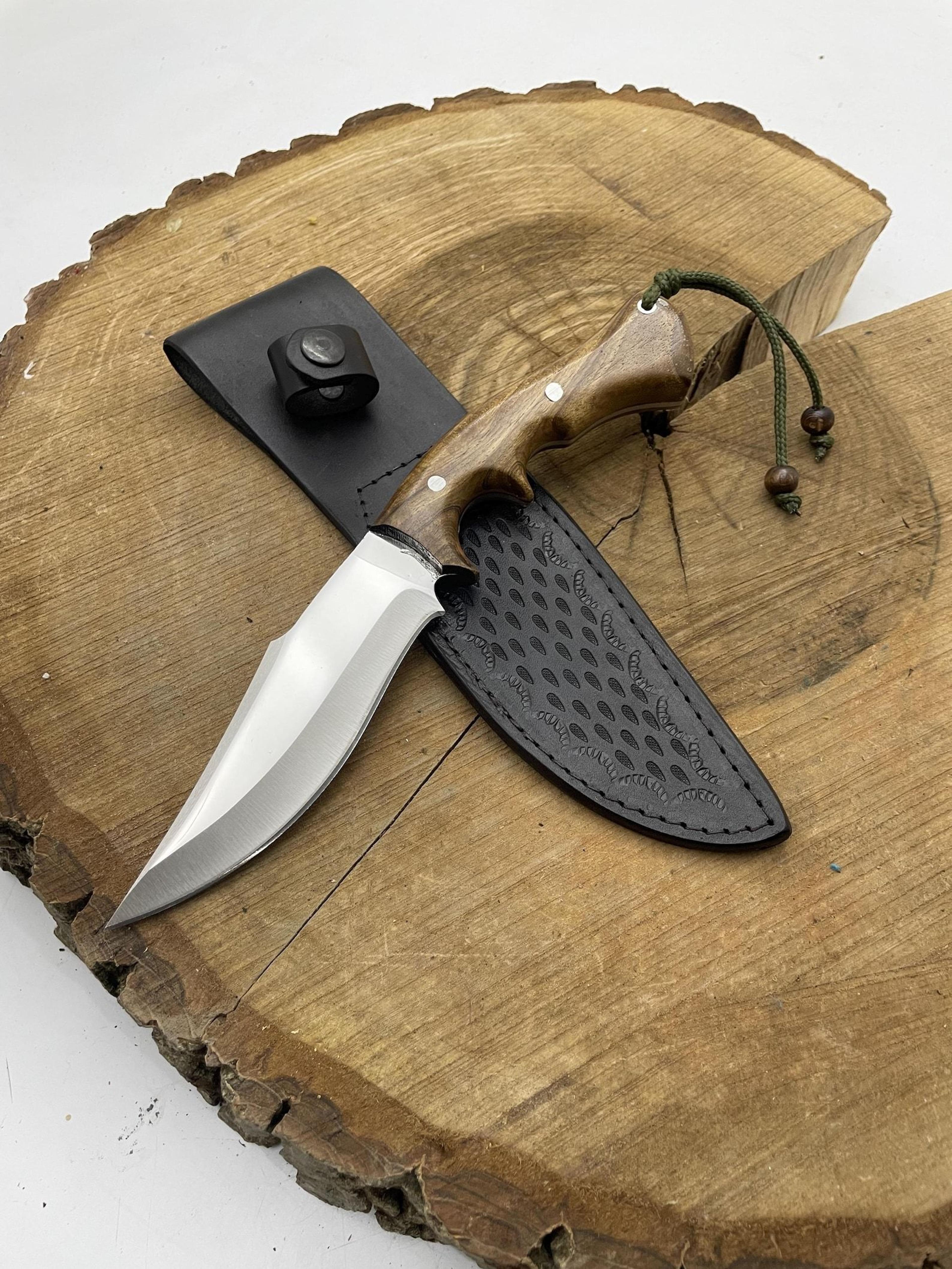 engraved kiritsuke chef knife - japanese stainless steel, werzalite handle - perfect gift for husband or special occasio