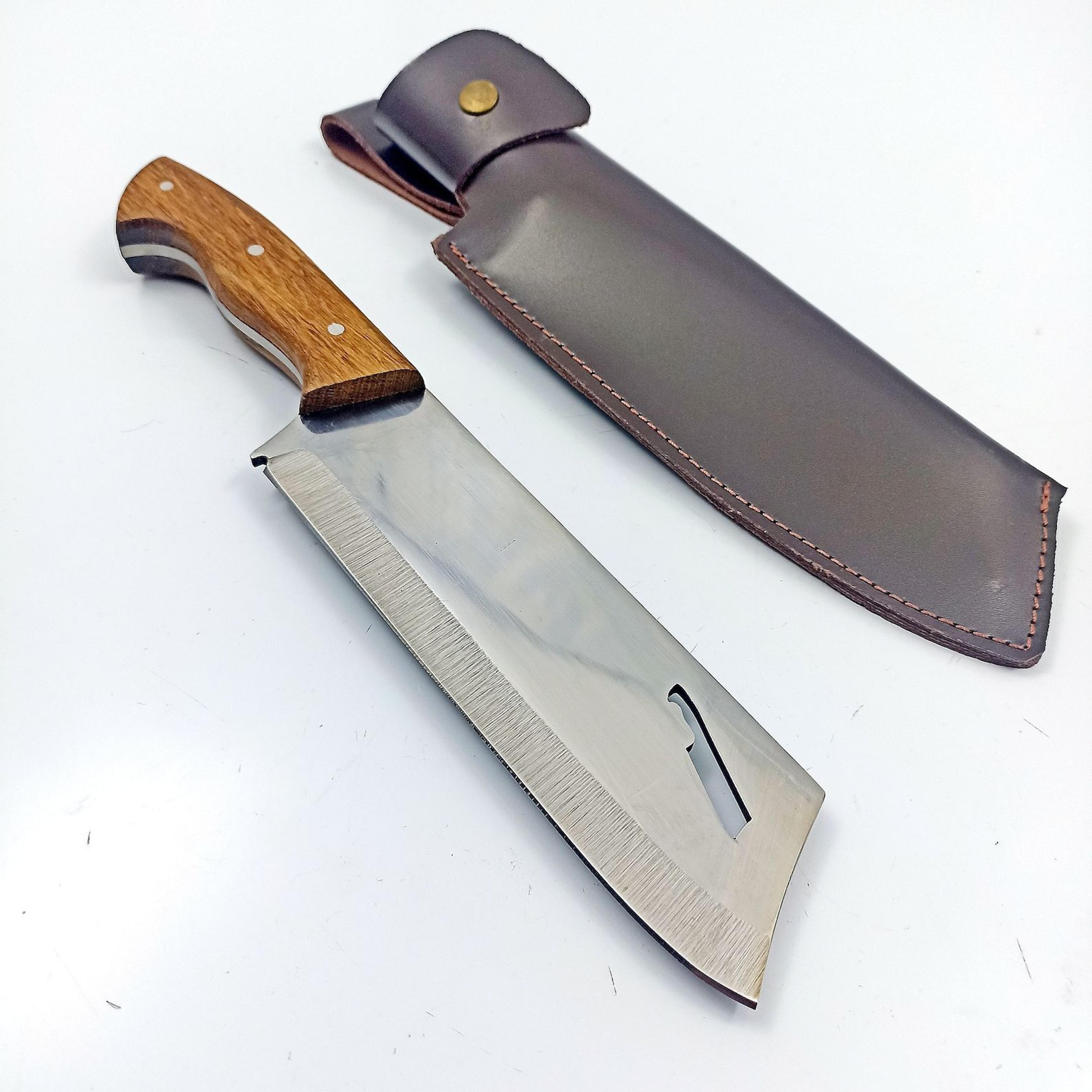 handmade bushcraft knife - gift for outdoor enthusiasts - personalized luxury gift for him