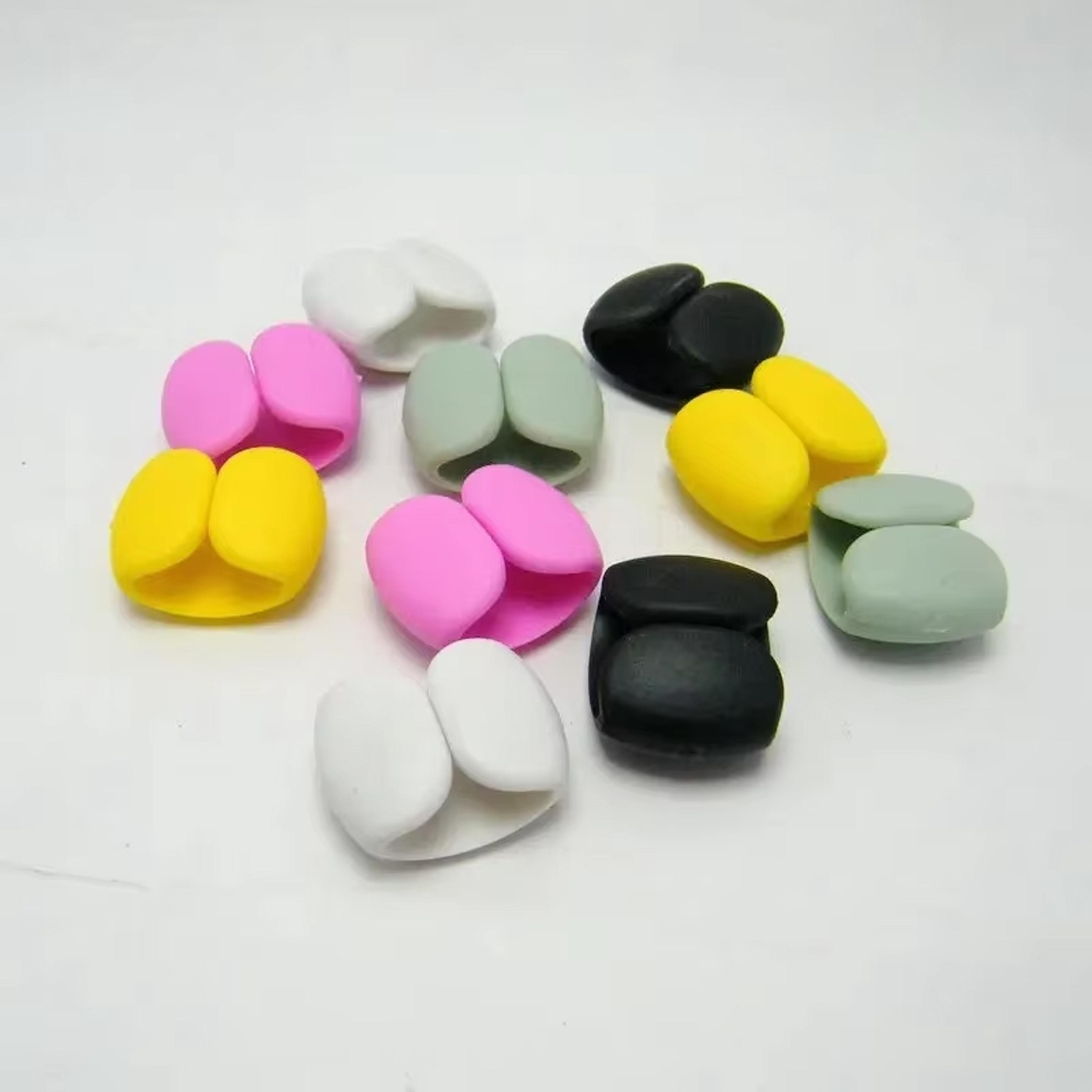 earphone charging cables storage buckle, data cord clip decoration, travel charge cable protectors organizer
