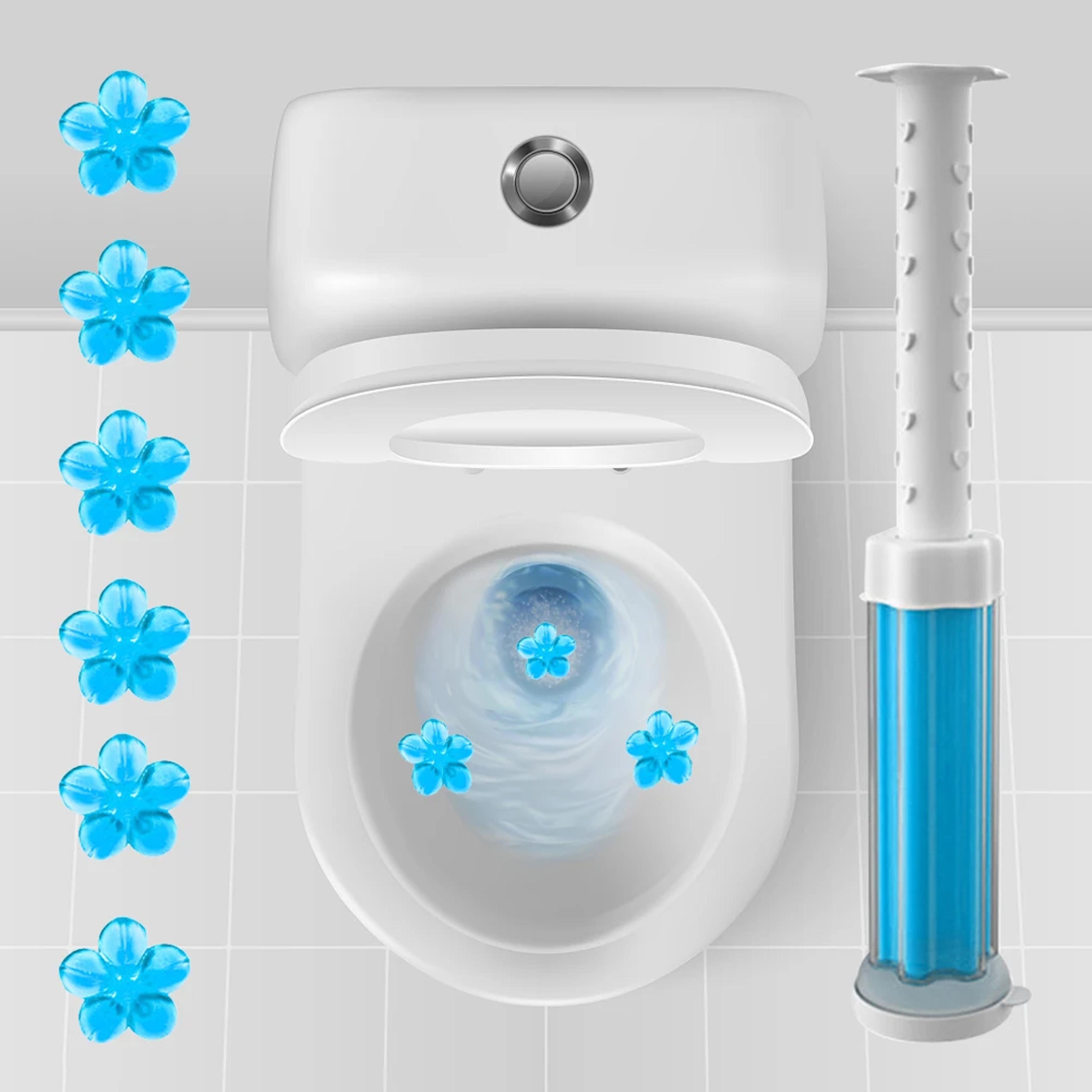 flower aromatic toilet cleaner gel, remove odors, no traces formula, comfortable smell for household cleaning