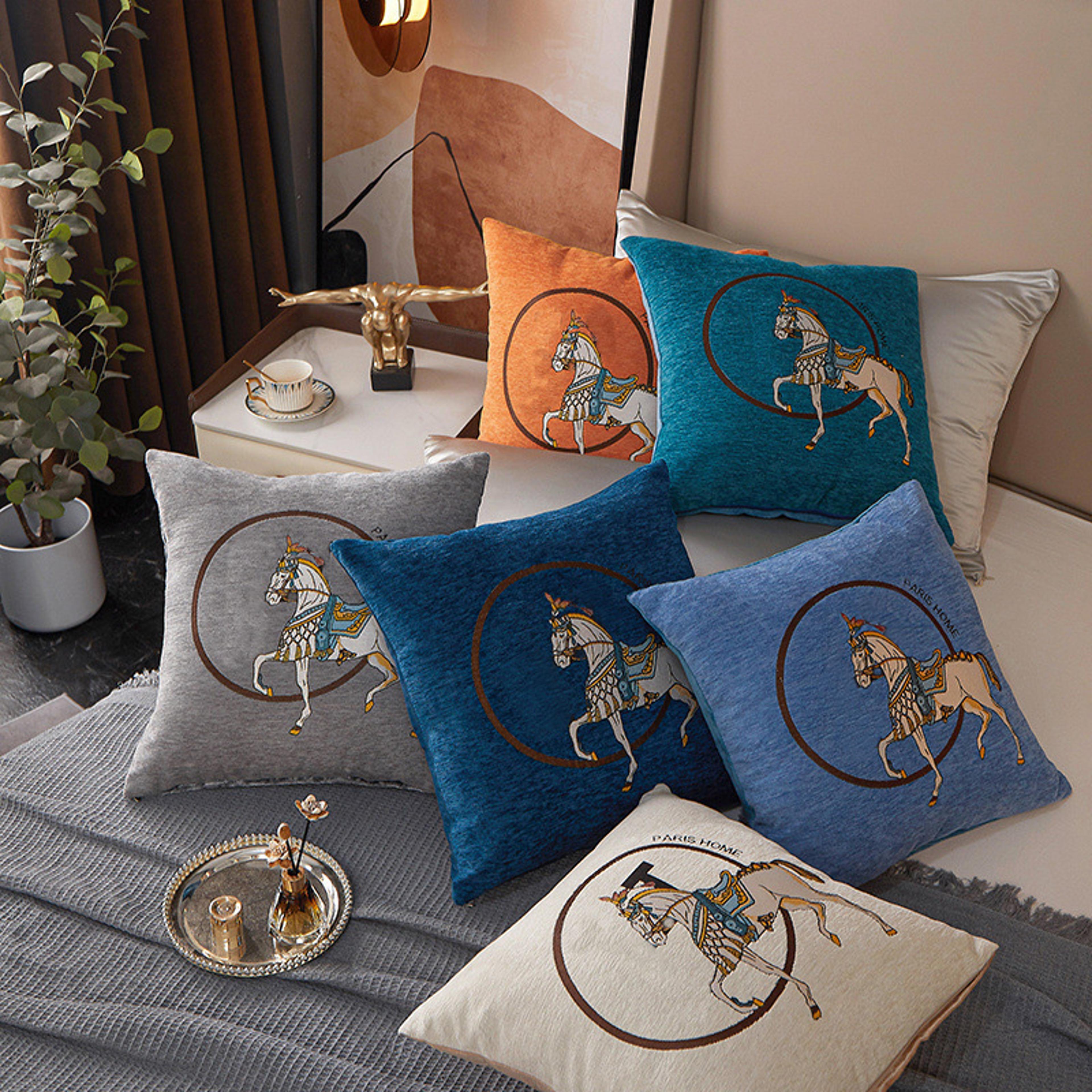 casual sofa throw pillow case, square cushion cover pillow case, modern decorative holiday home pillow