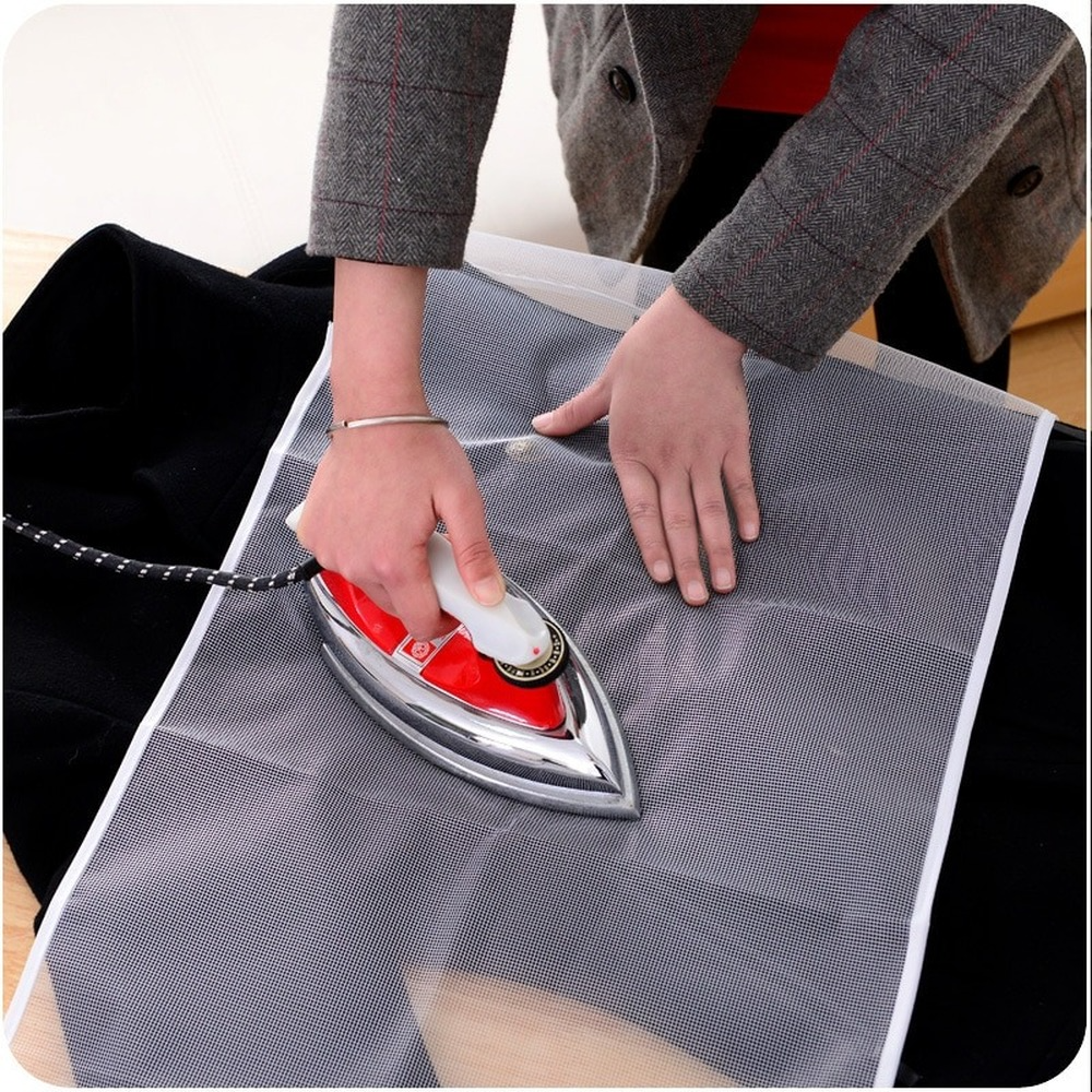 high temperature ironing pad cover mesh insulation protective ironing cloth for household use