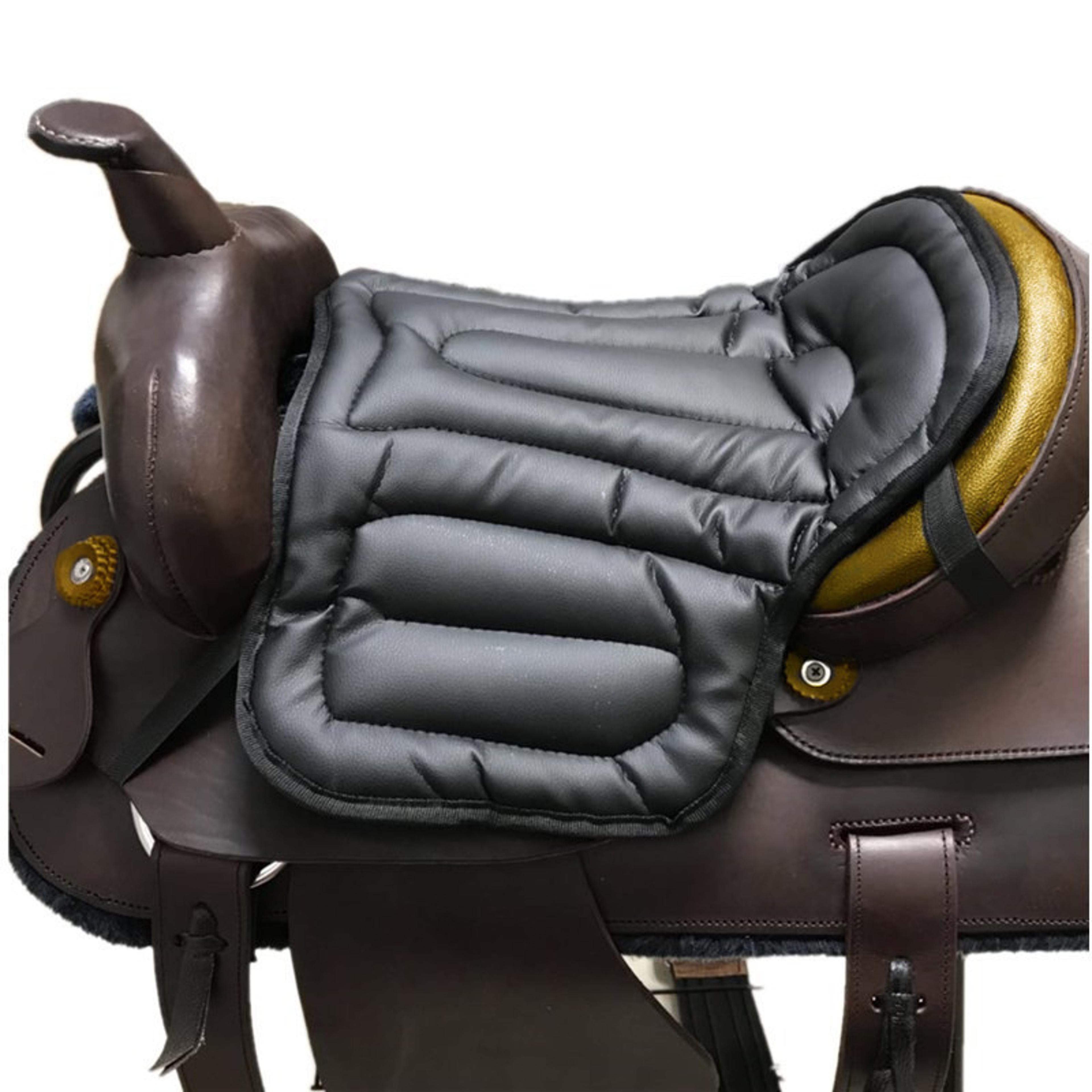 motorcycle seat cushion western long saddle pad artificial leather shock soft equestrian seat pad