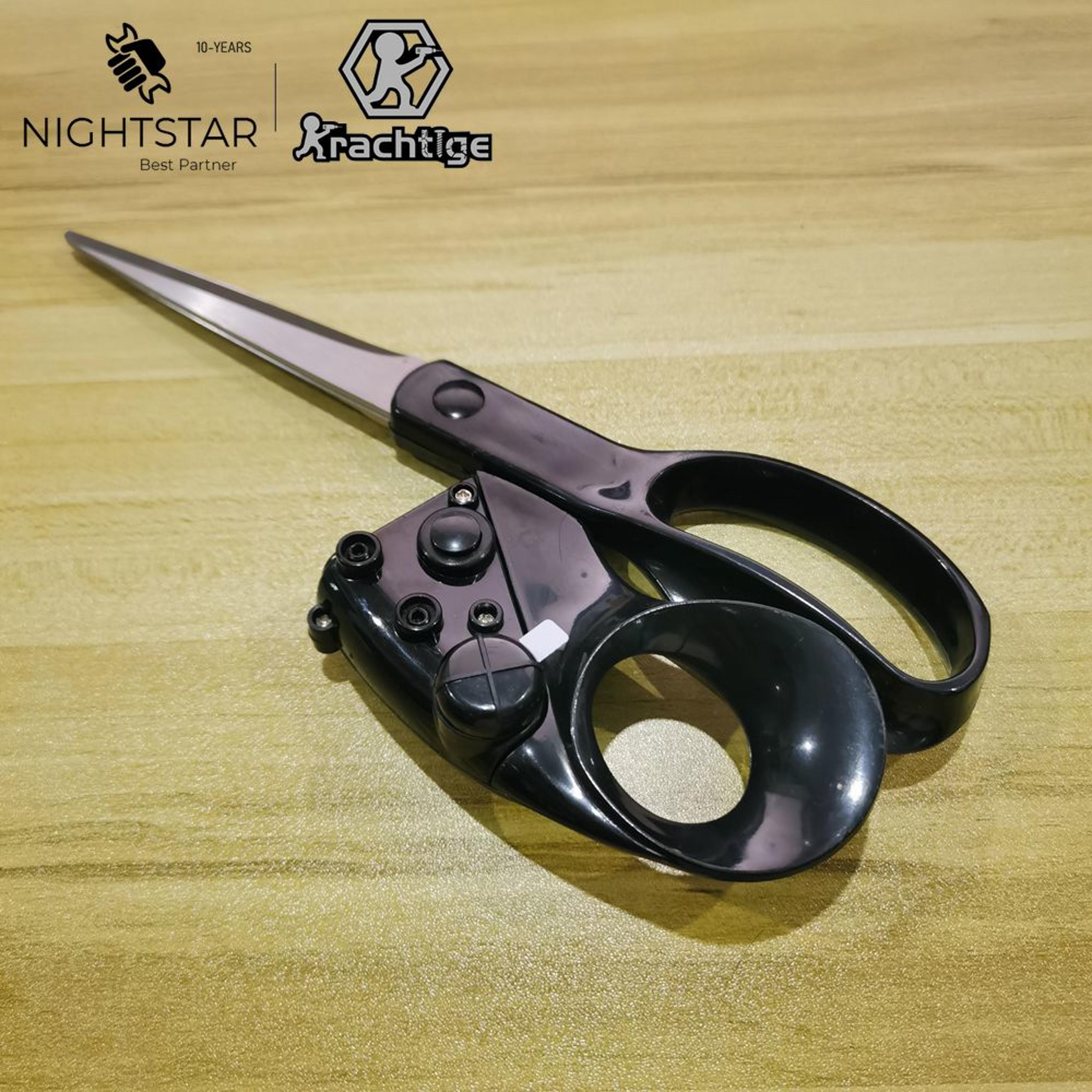 stainless steel scissors with laser guide for quick cutting fabric home crafts sewing professional straight cut