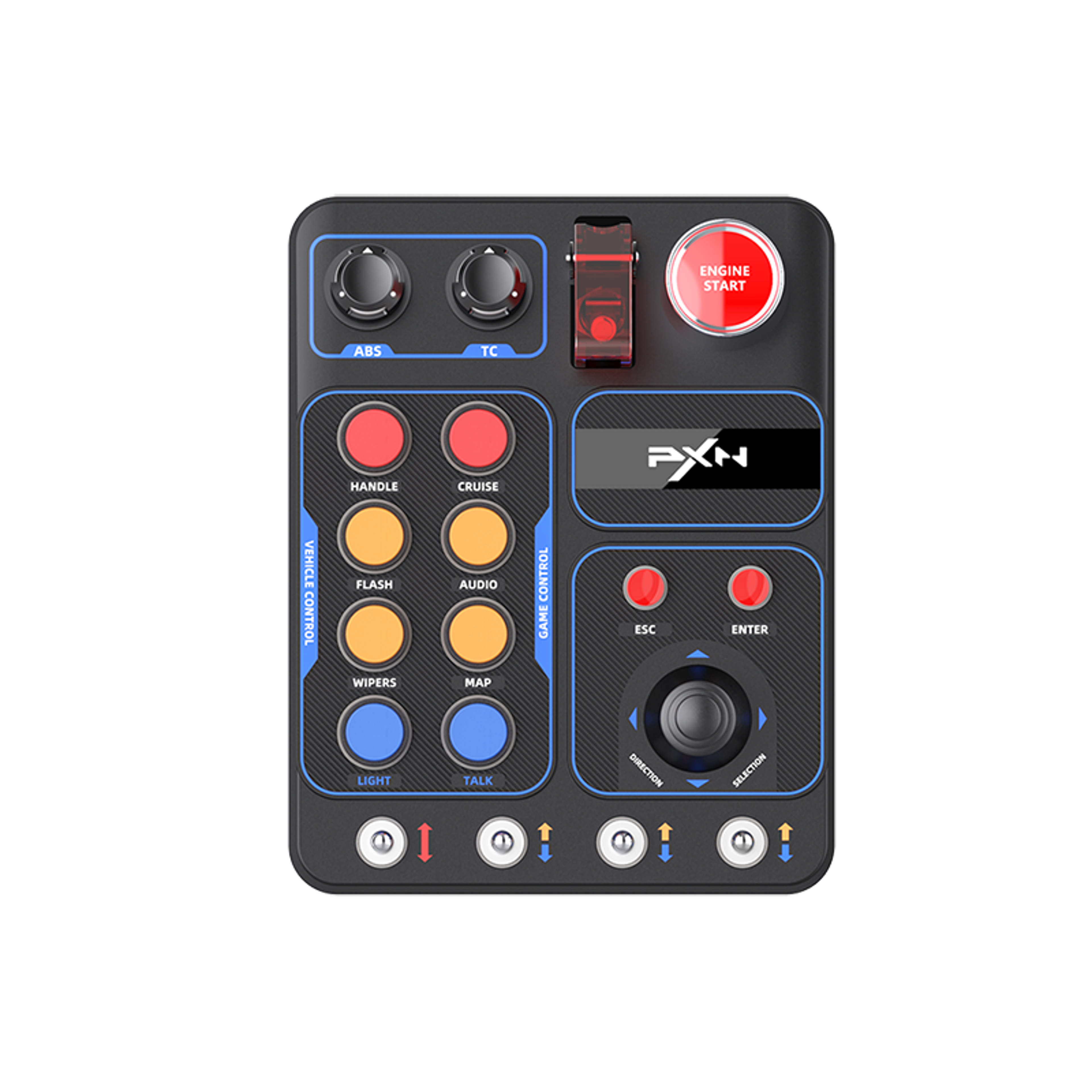 simulator race control box multifunctional keys for euro truck simulator racing game custom pc