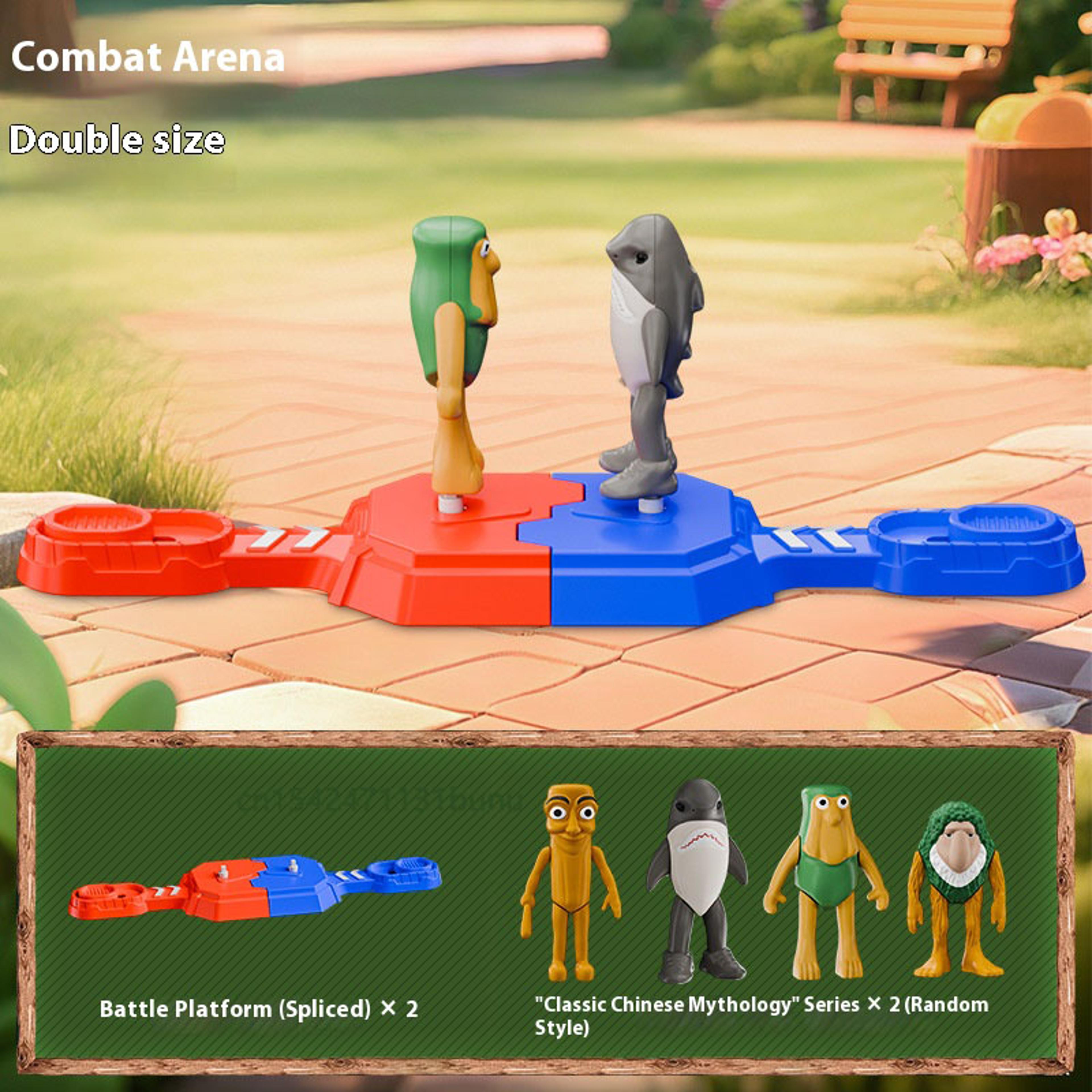 wooden stick multiplayer battle toy, arena competition for parent child interaction, perfect christmas gift