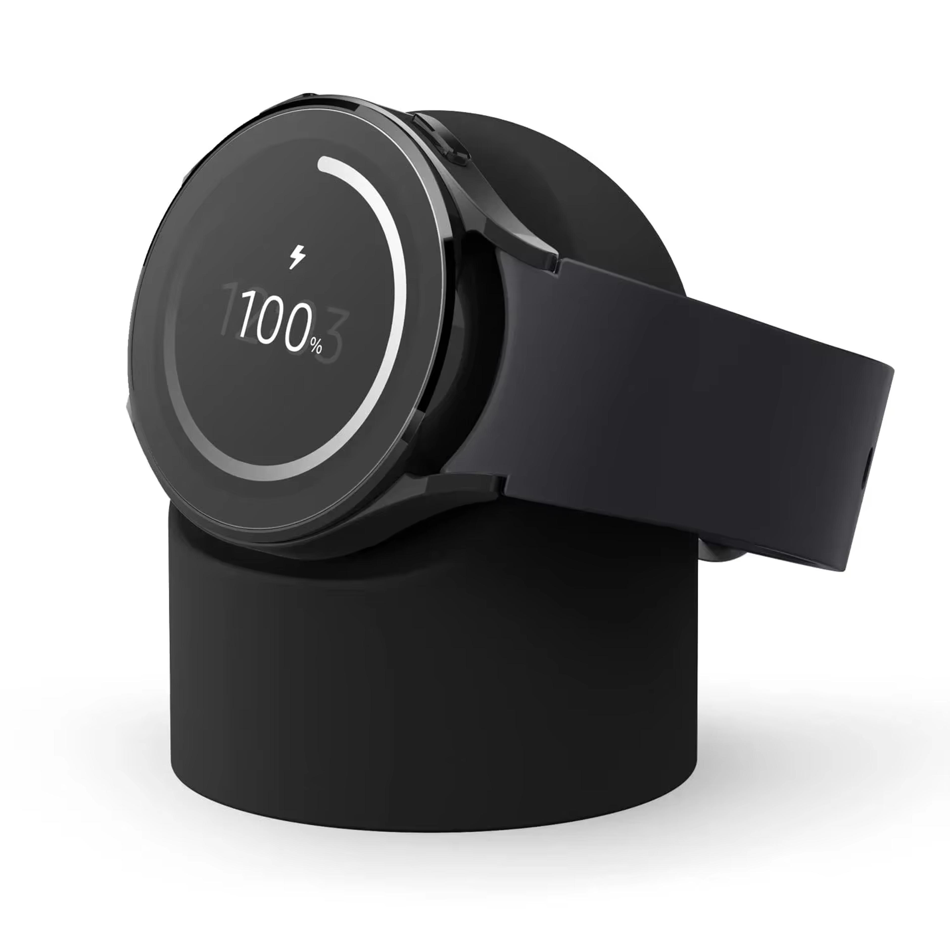 galaxy watch charger stand, compatible silicone stand for galaxy watch charge base