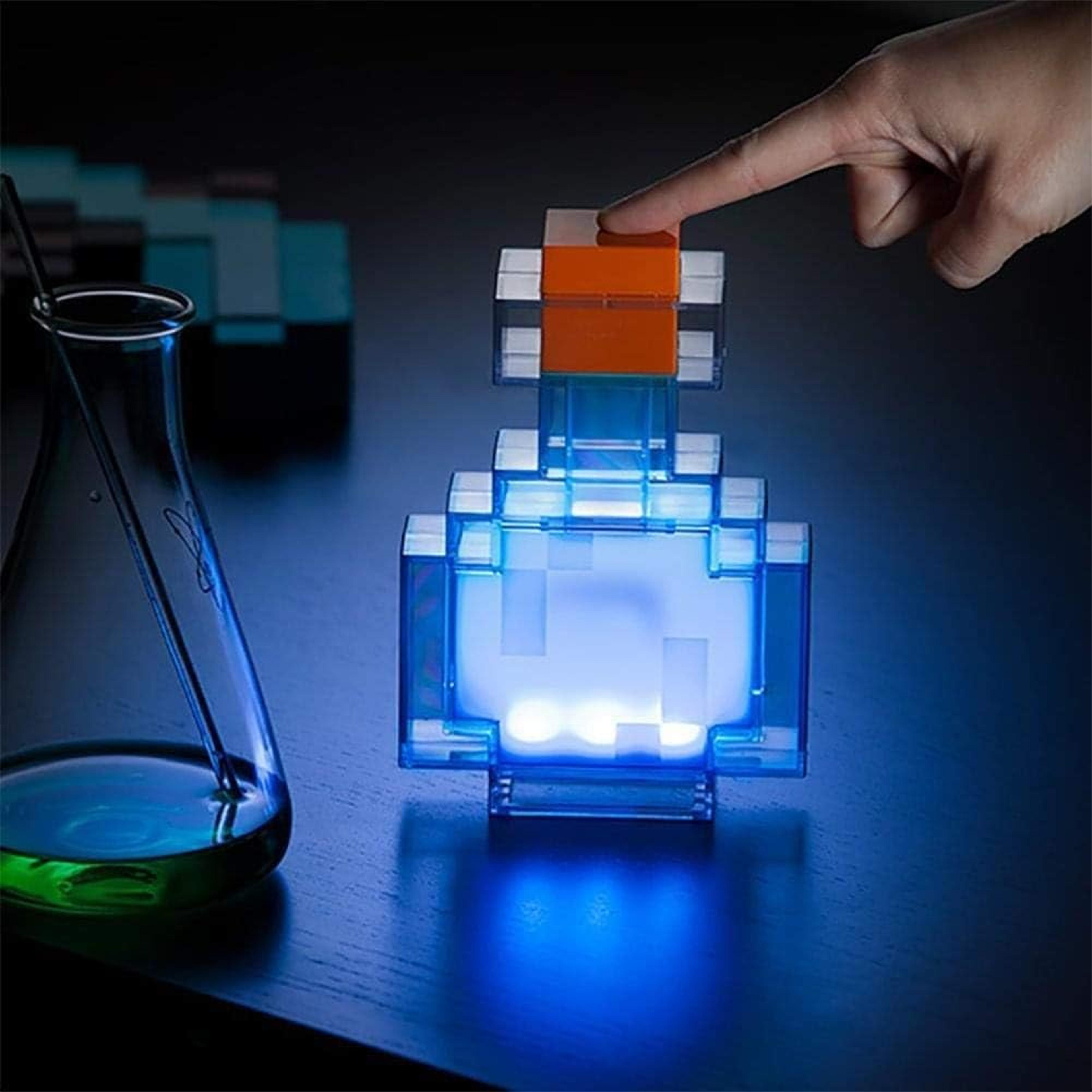 liquid medicine bottle model mc game night light abs rechargeable type c color changing light for cabinet wardrobe