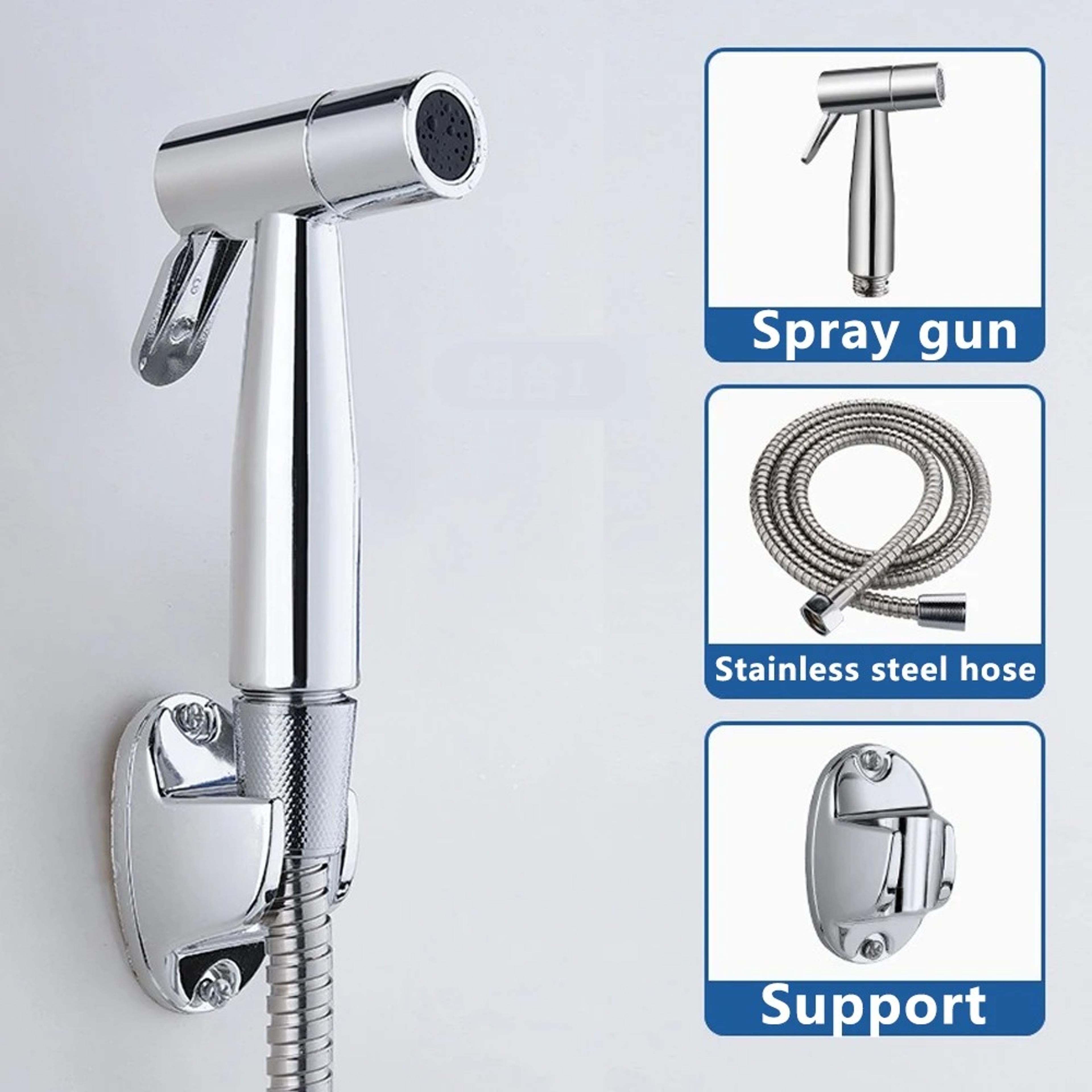 adjustable women's handheld bidet sprayer kit feminine wash shower head portable hygienic douche for bathroom and travel