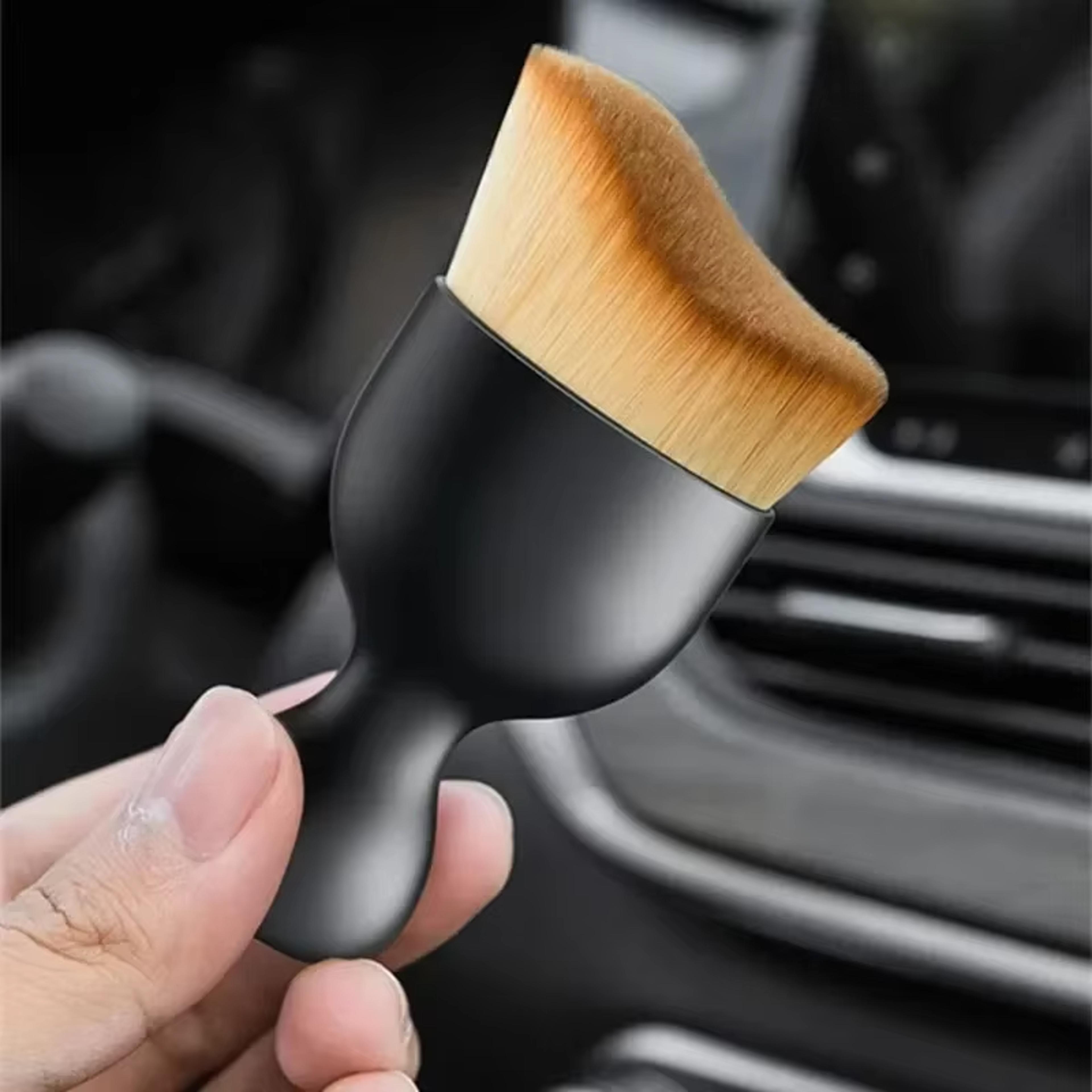 artificial car brush car interior detailing tool soft brush for dusting air vents