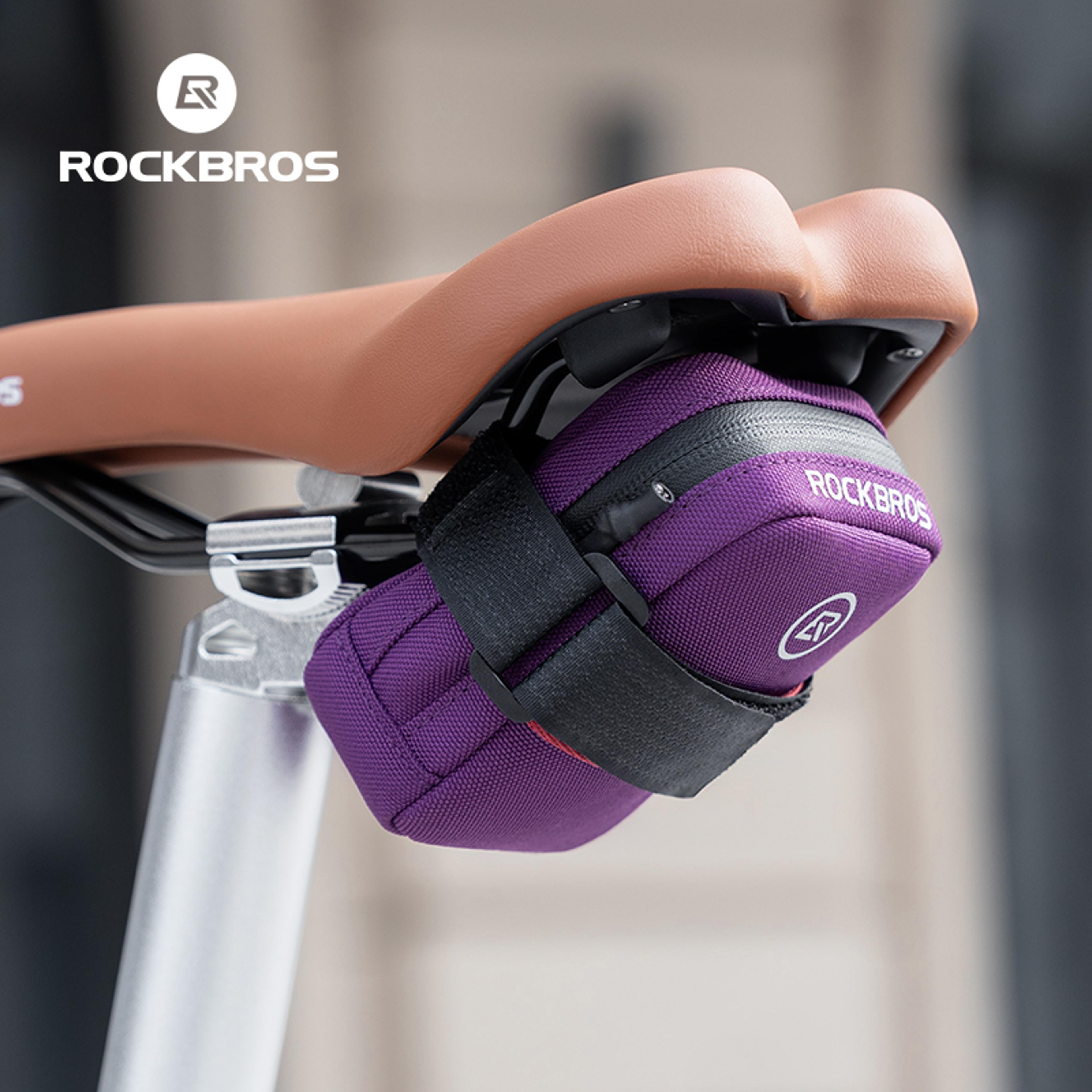 portable mini bicycle saddle bag small lightweight multi function cycling bag