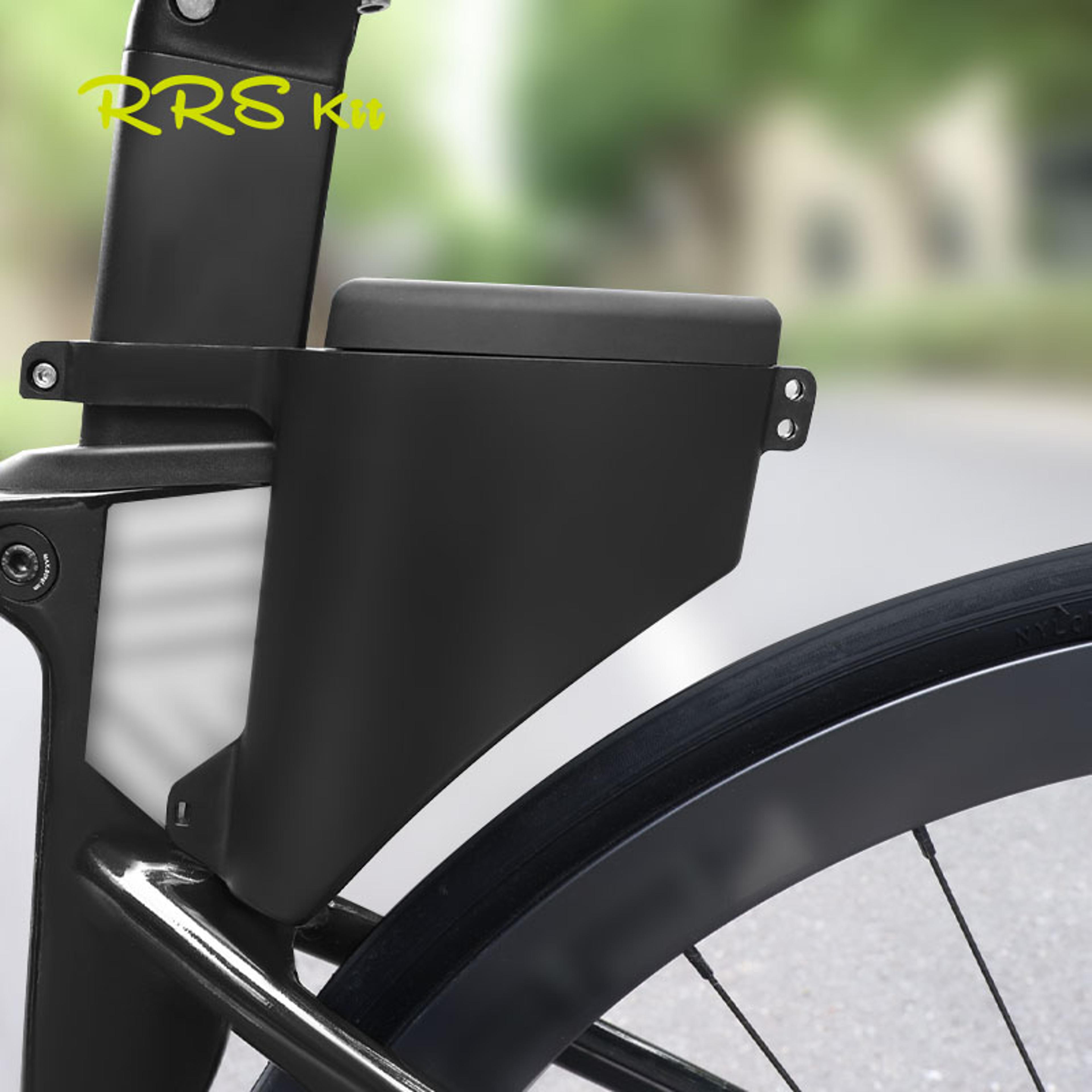 teardrop design bicycle seat tube bag waterproof shock-absorbing hard shell wind breaker saddle bag