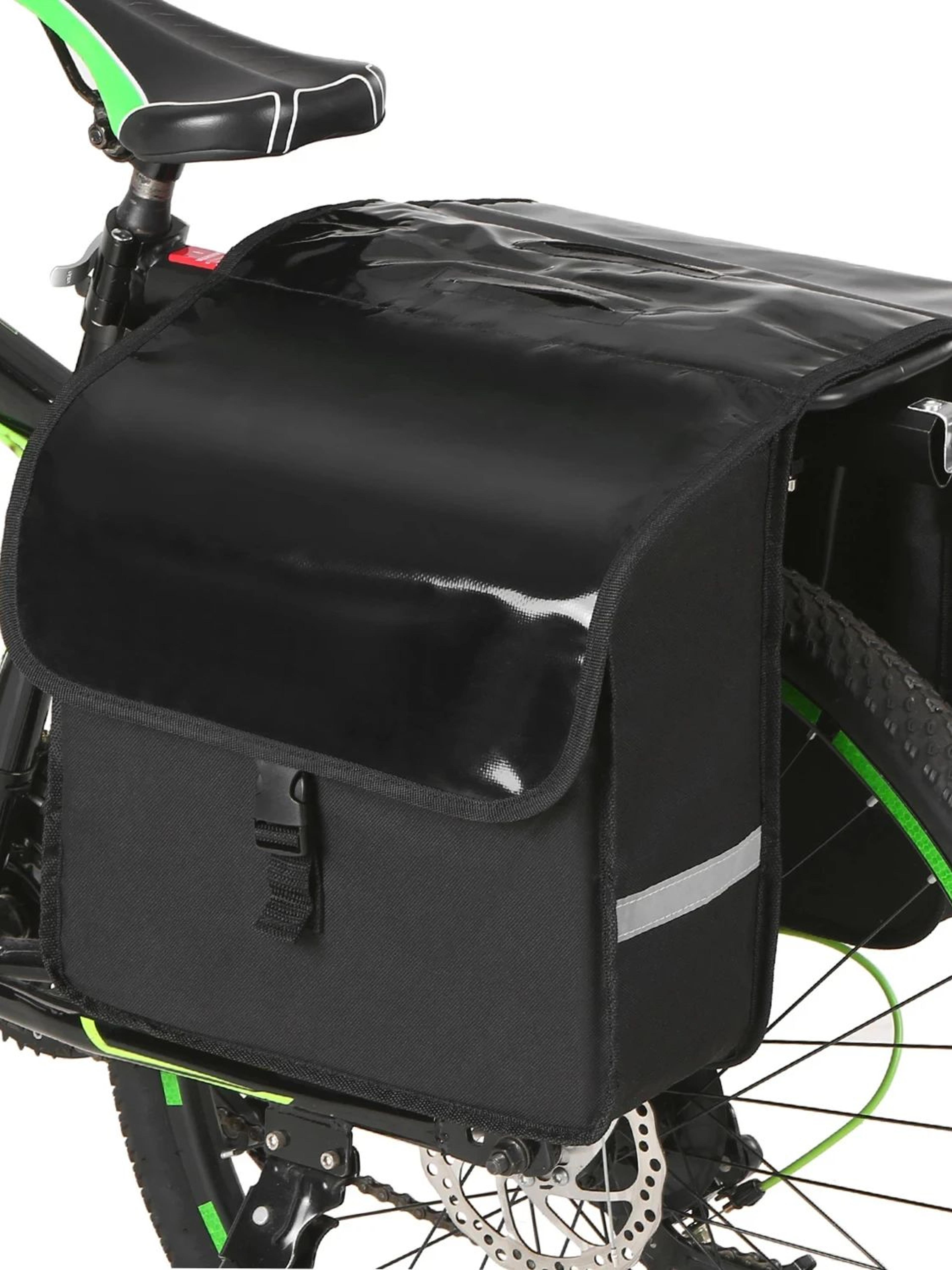 water resistant bicycle pannier saddle bag commuter rack trunk mtb accessories cycling rear seat carrier