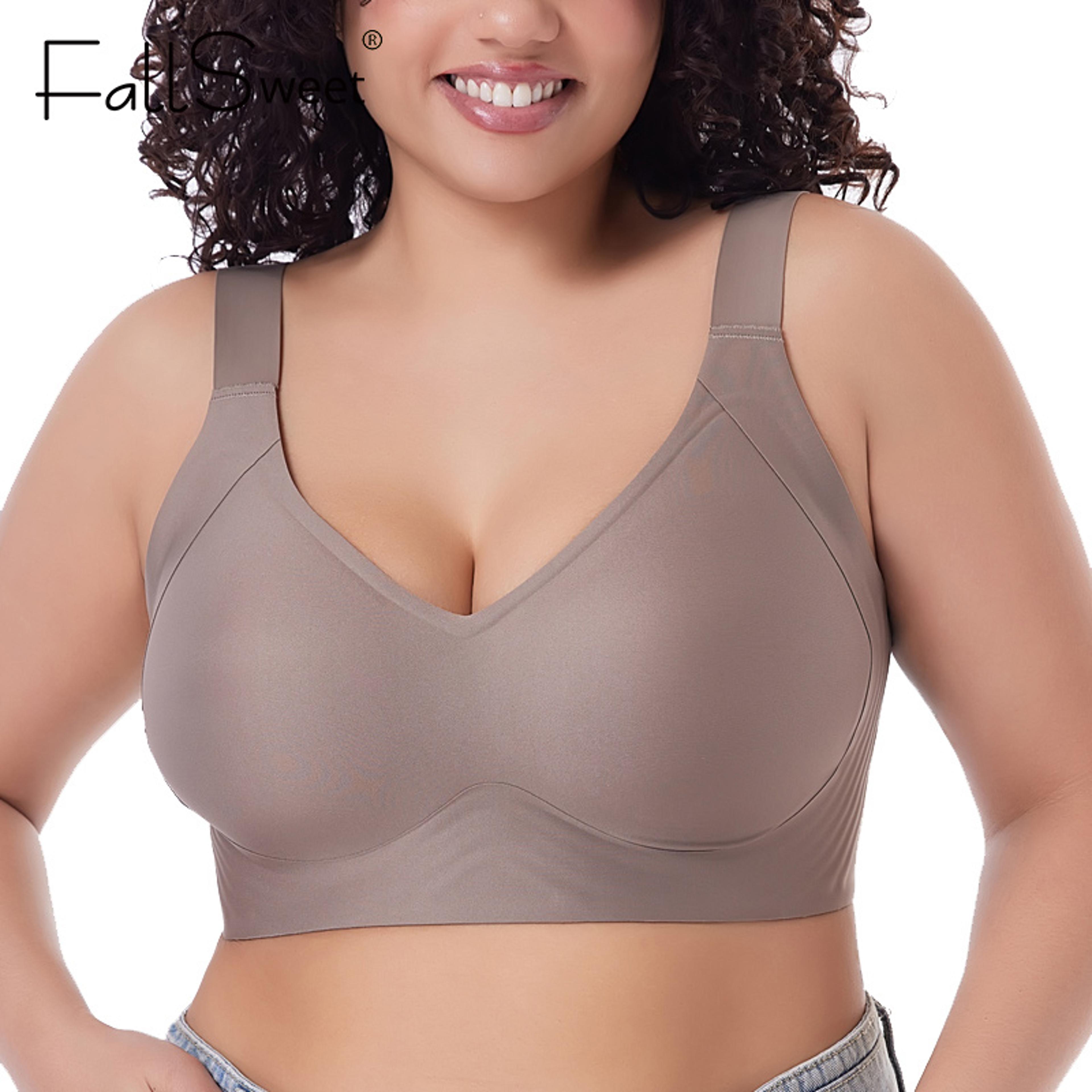 seamless push up bra for women plus size bras thin cup wireless sexy bralette
