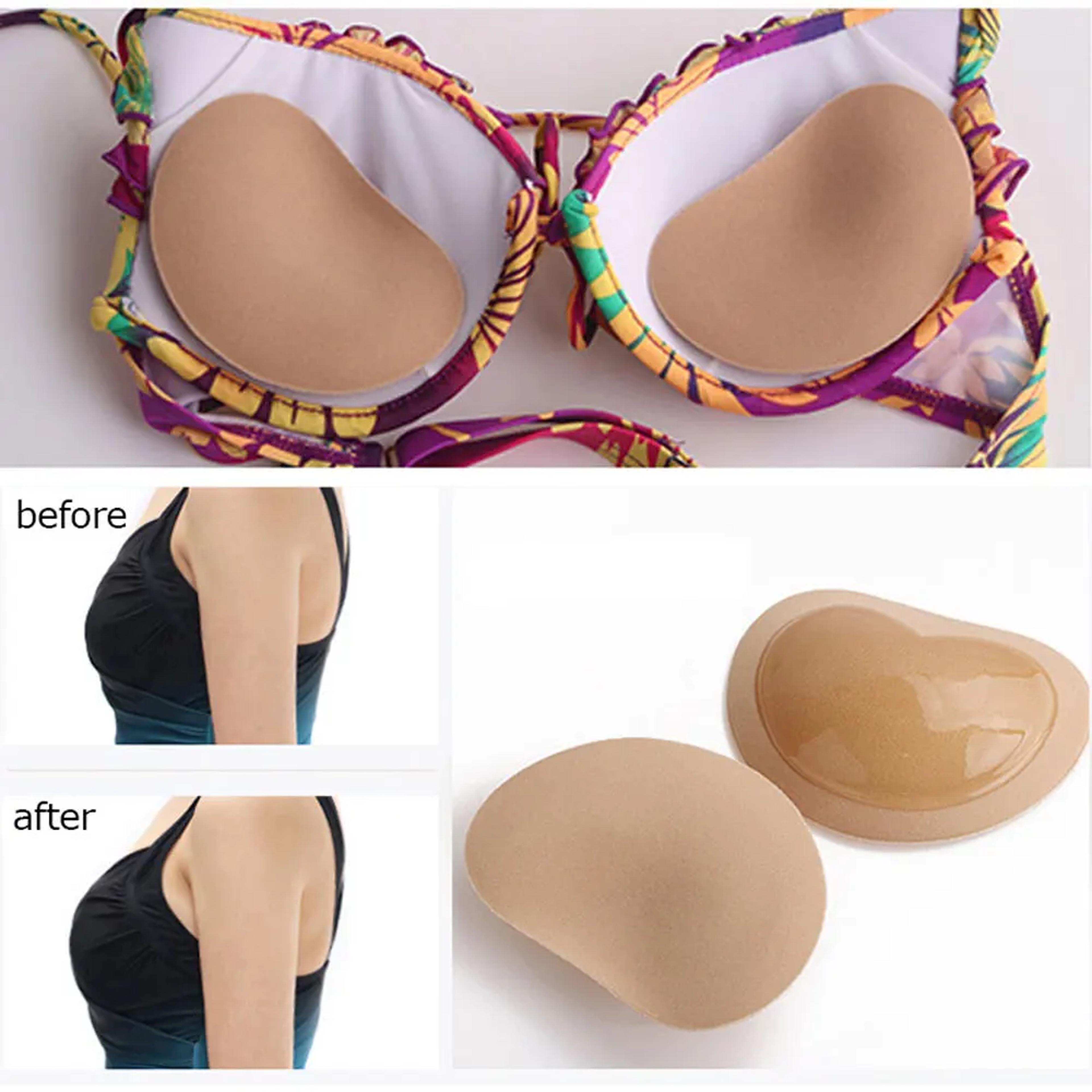 women bikini chest pad padded swimwear thicker breathable sponge bra pad push up bikini set swimsuit