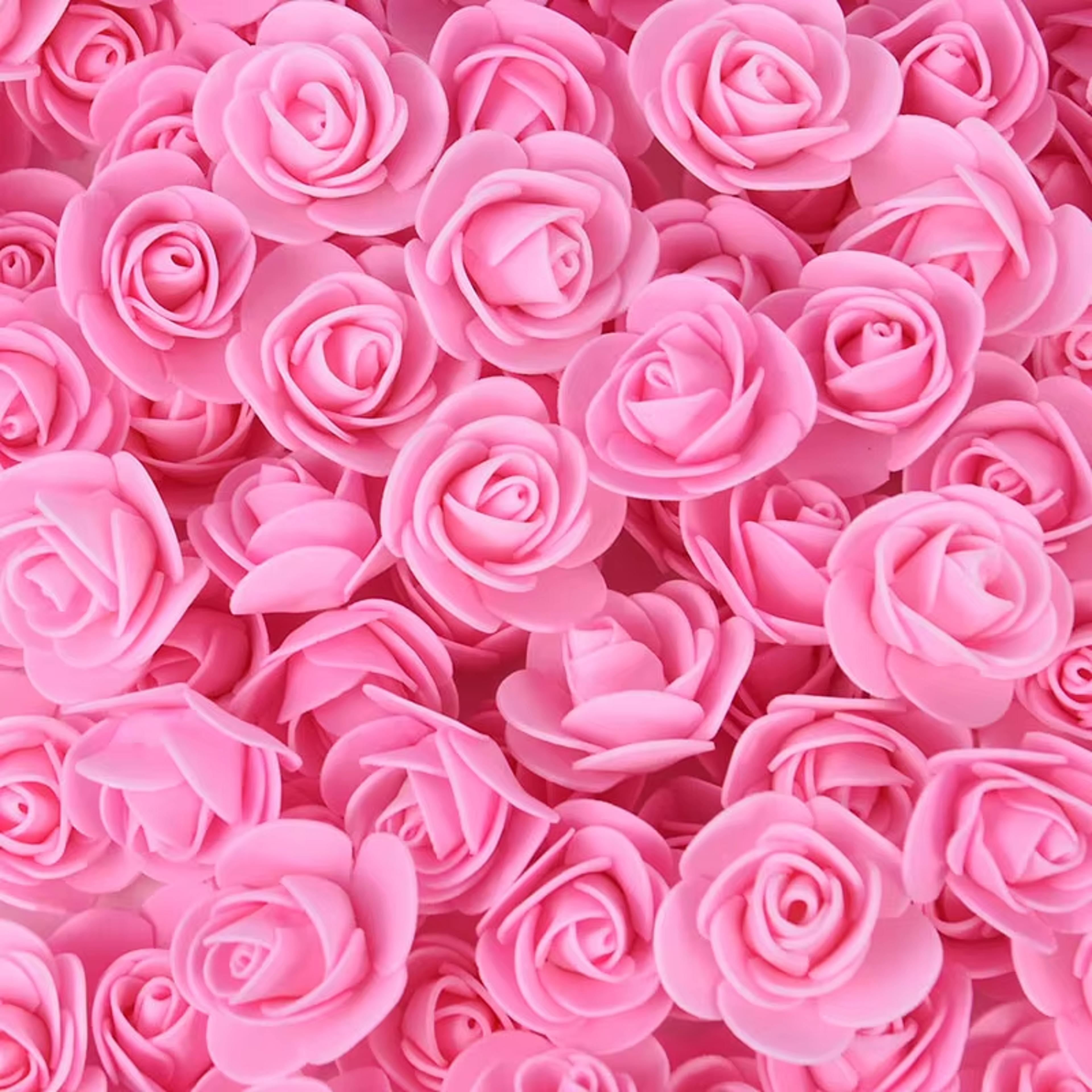 diy foam pe rose heads for valentines day wedding candy box and bride accessory