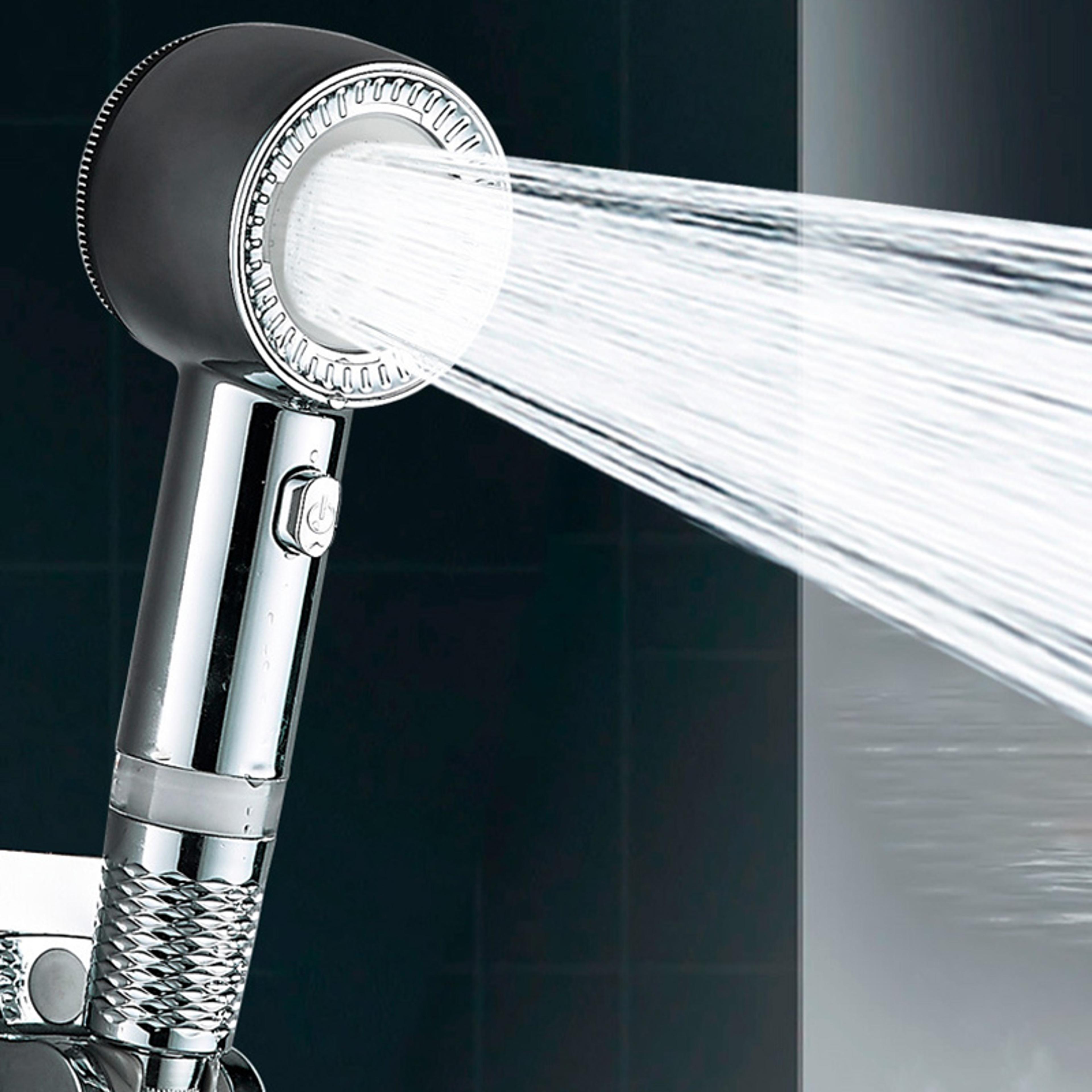 handheld shower booster set new filter universal bathroom shower head large outlet