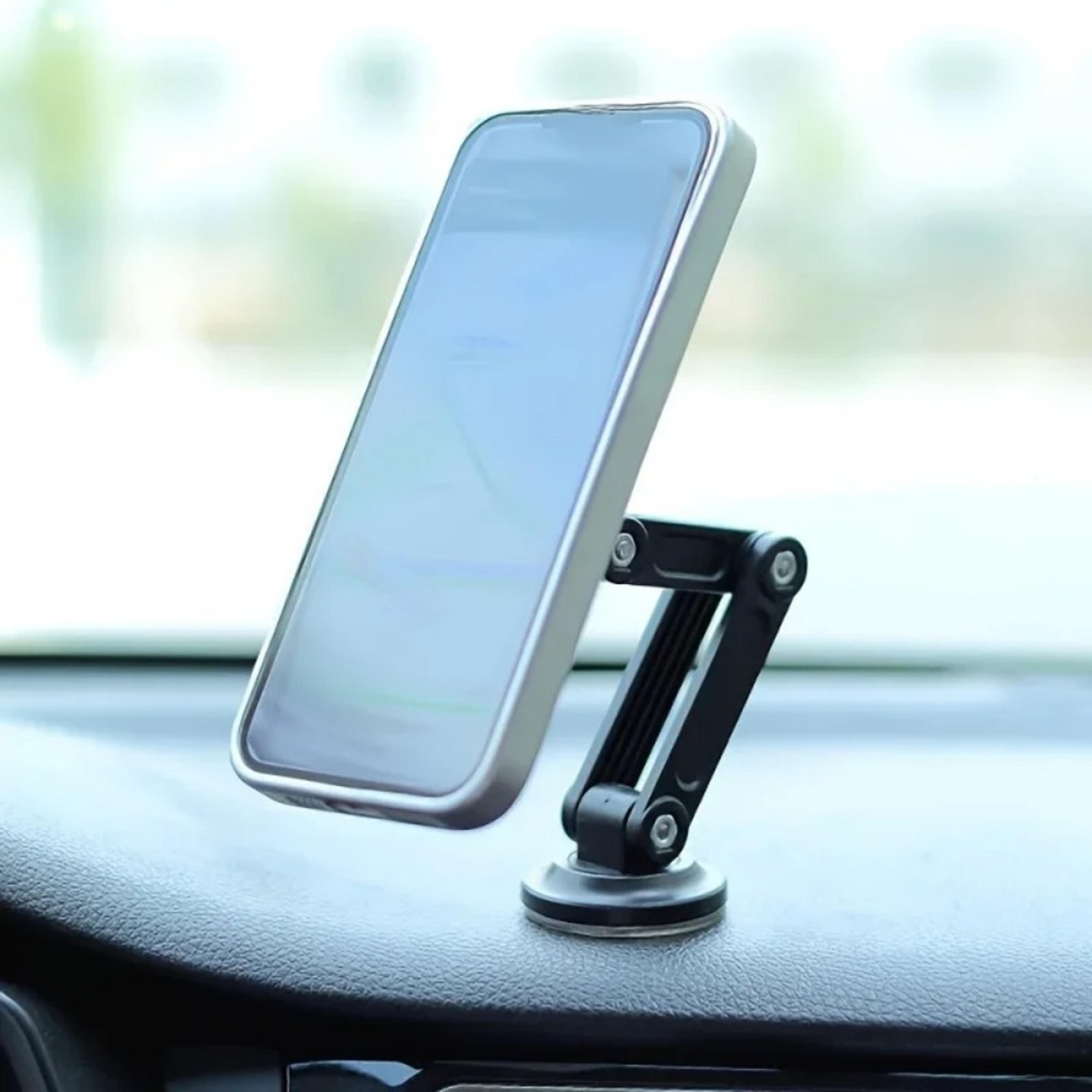adjustable auto gps navigation stand rotation magnetic car dashboard phone holder universal anti slip car smartphone