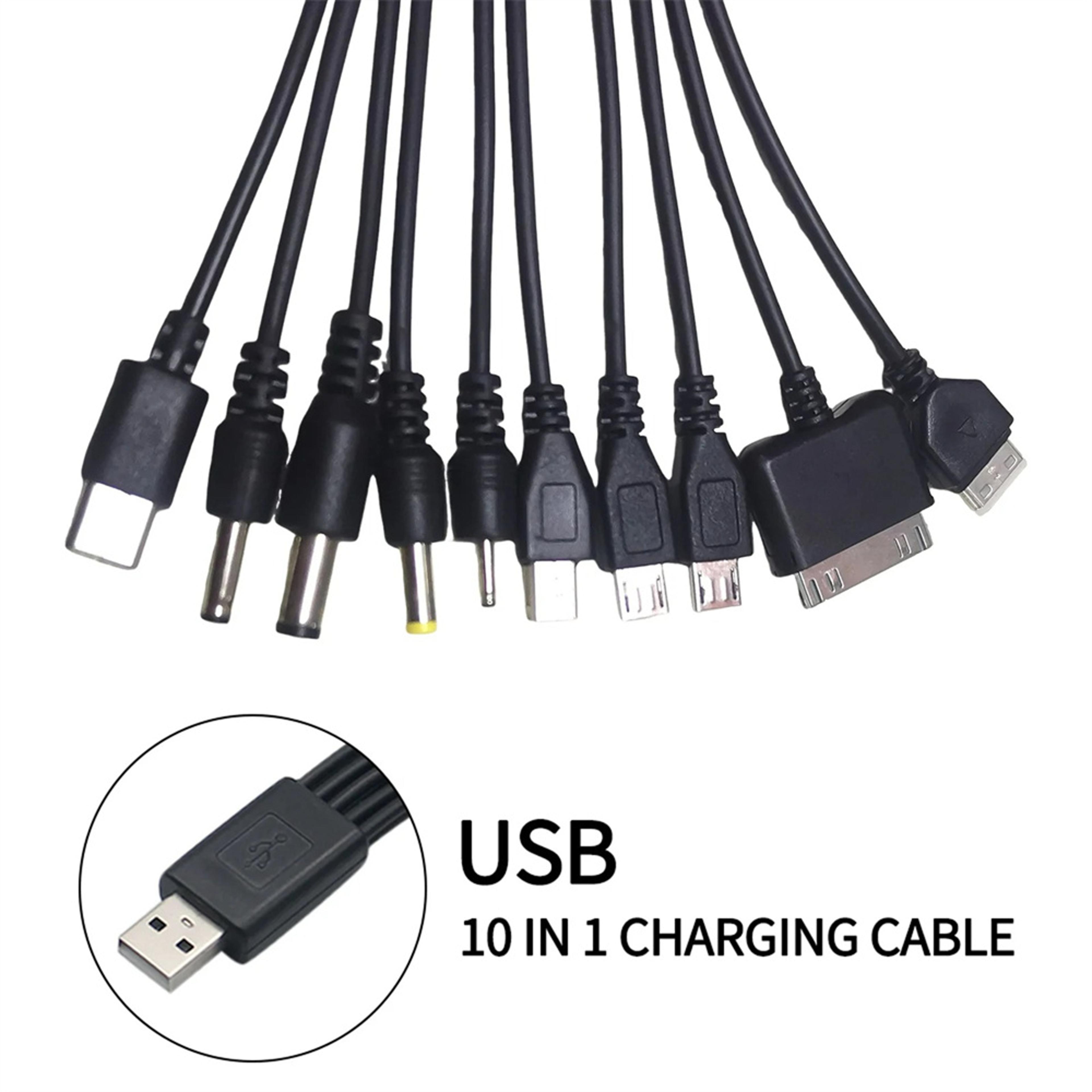 multifunctional universal usb cable charging data cord phone charger wire