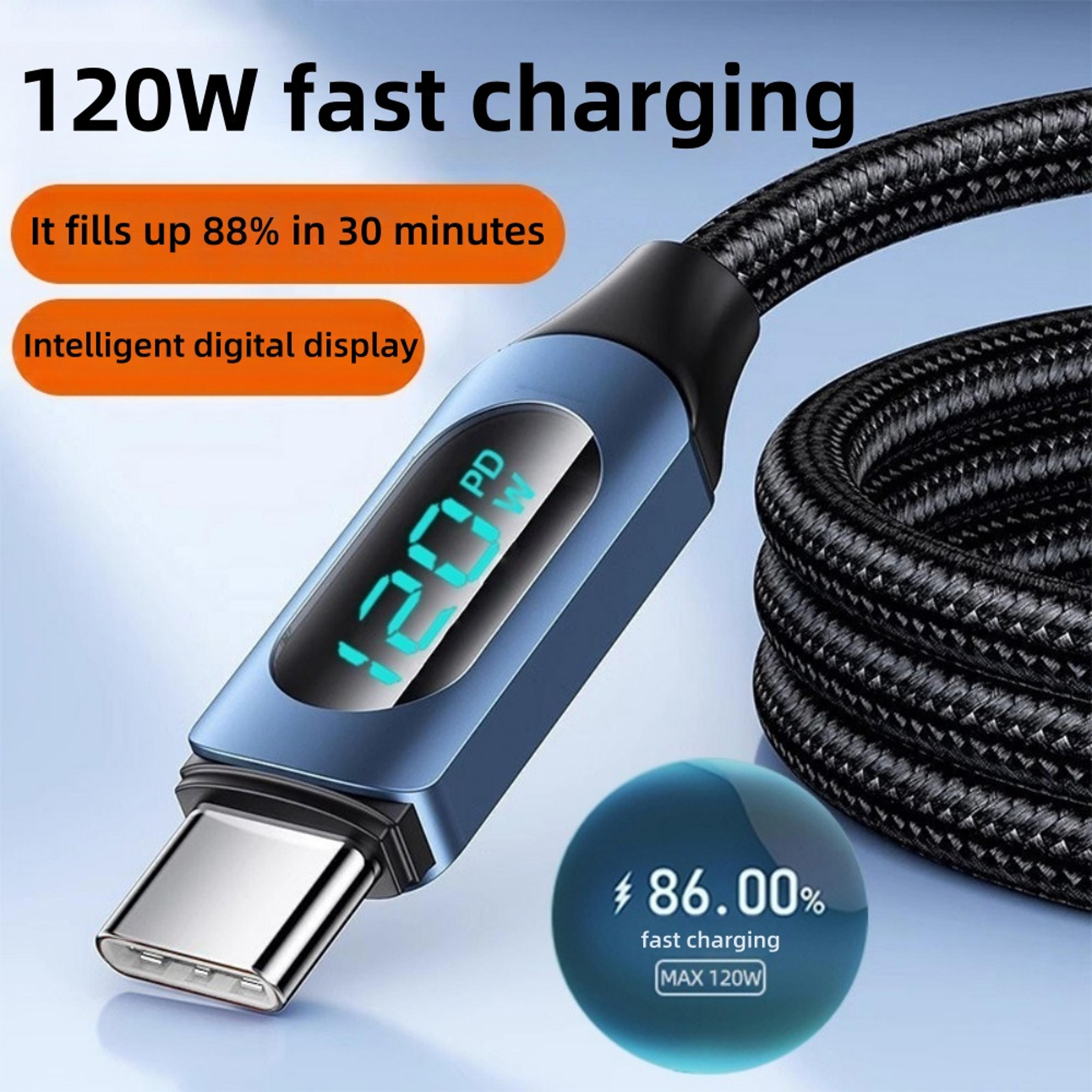 high speed usb c to usb c charging cable fast data transfer cord usb a to type c quick charge wire