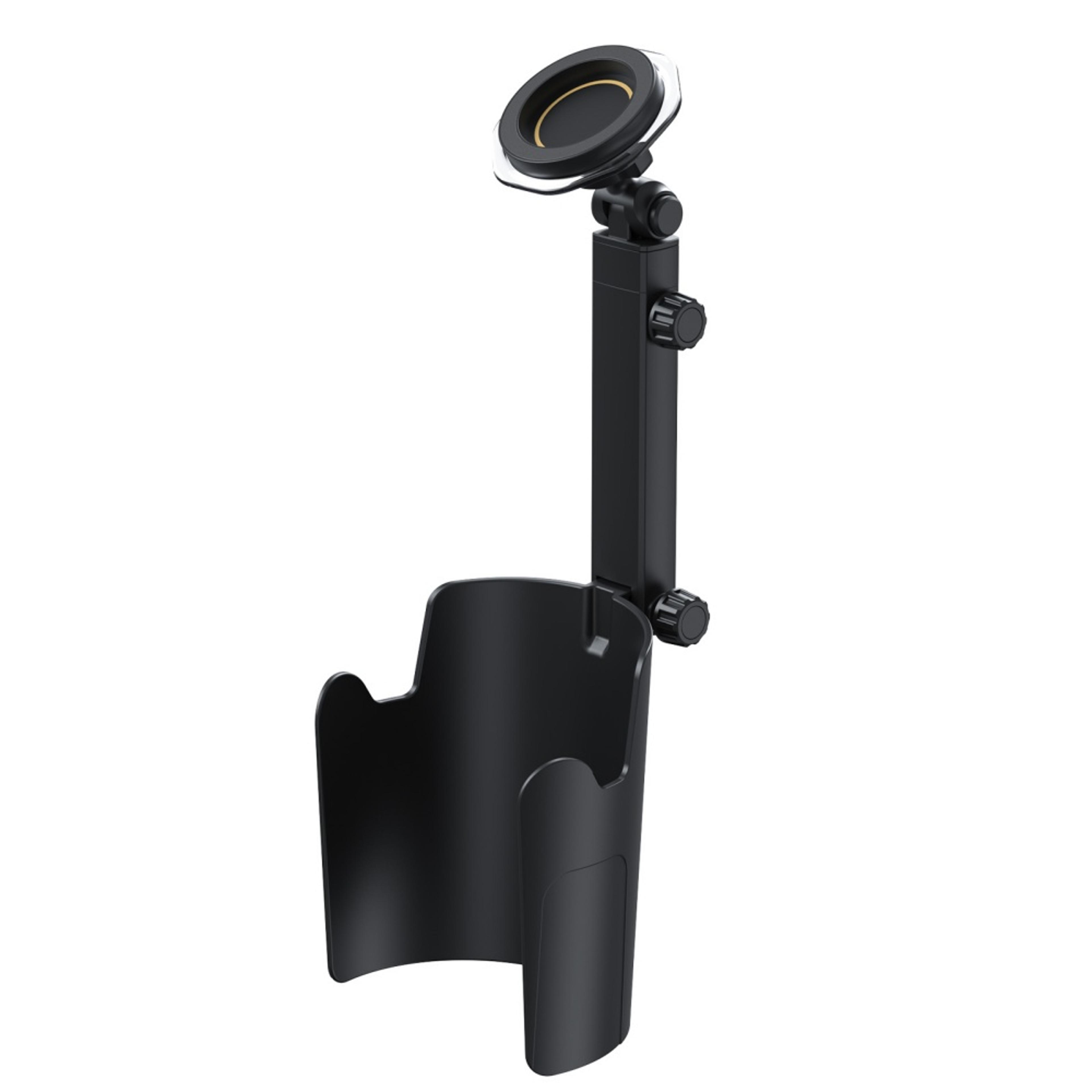 universal magnetic car cup phone holder adjustable rotation stand smartphone bracket
