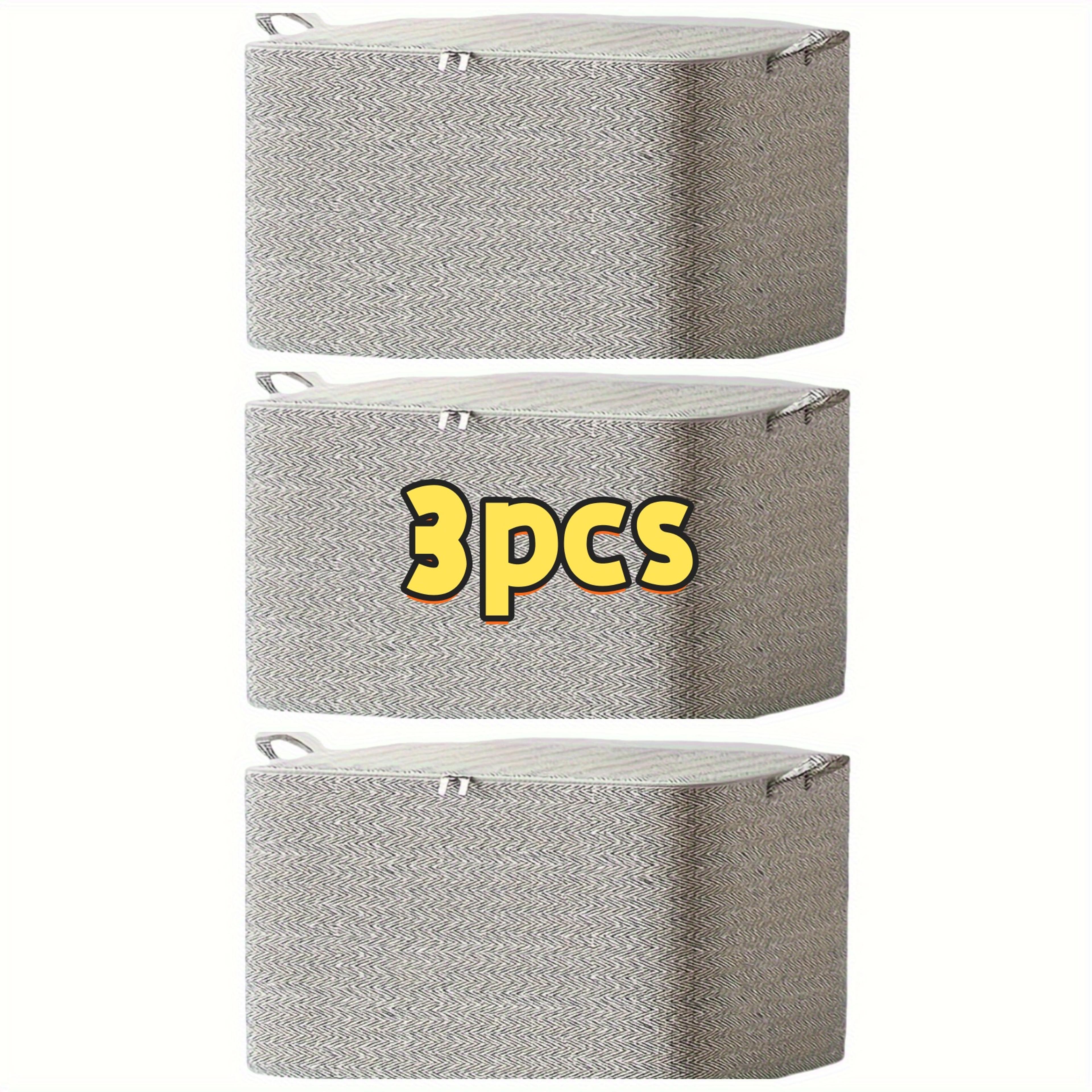 household storage bag, large capacity closet organizer for quilt and clothing