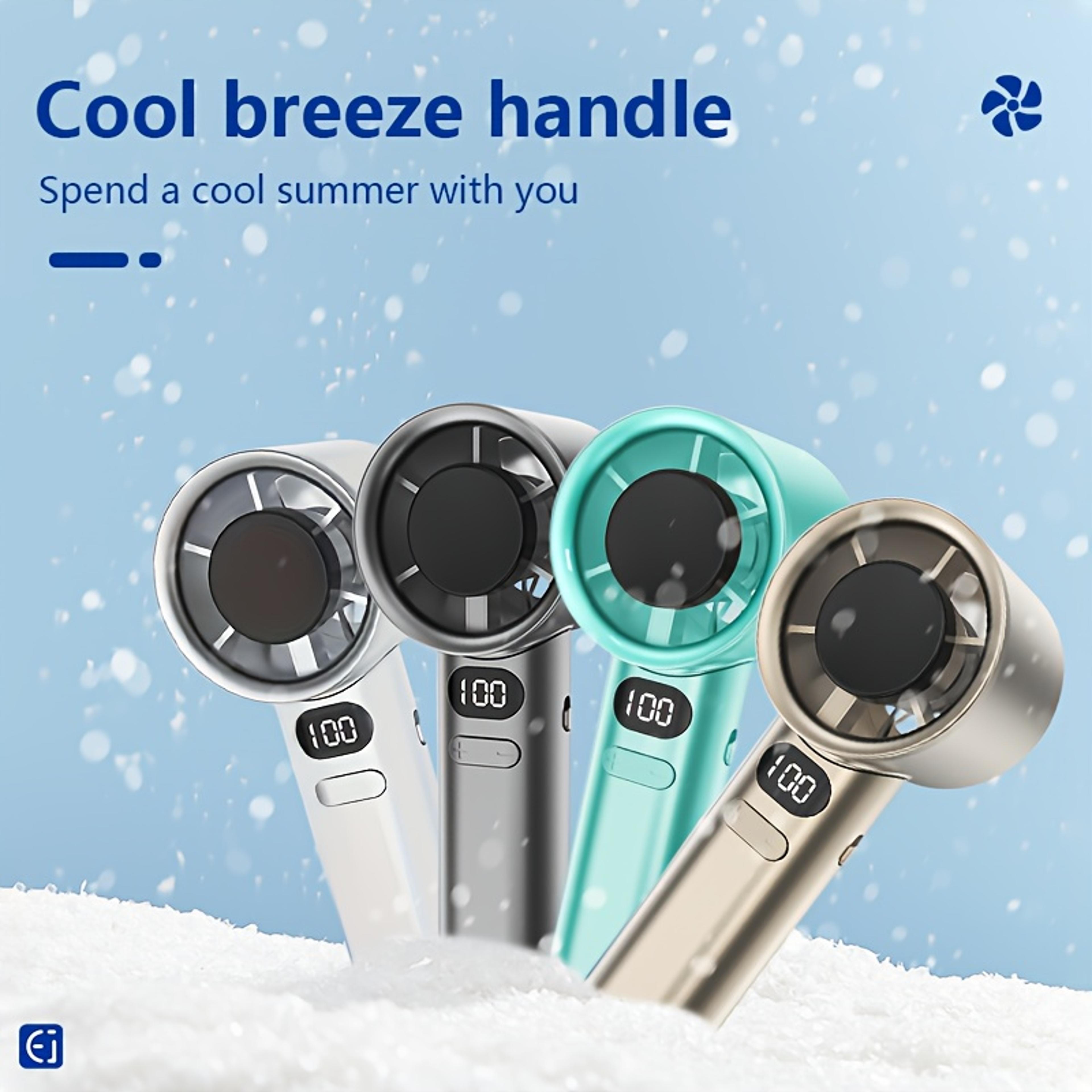 powerful usb charging handheld mini fan with speed for hot summers and travel