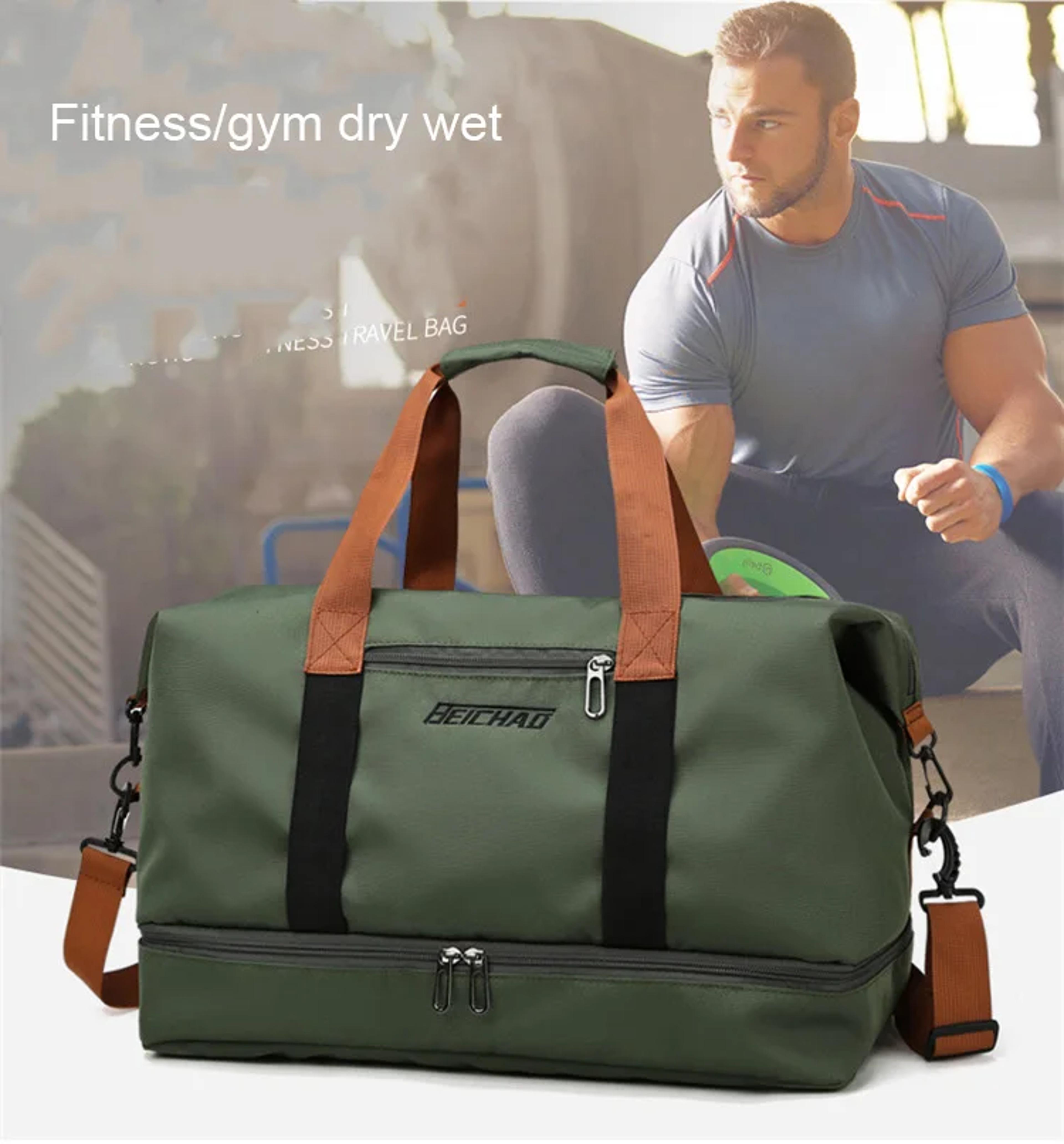 portable travel gym bag shoulder crossbody weekender duffel fitness bags short-distance luggage chest carry on handbags