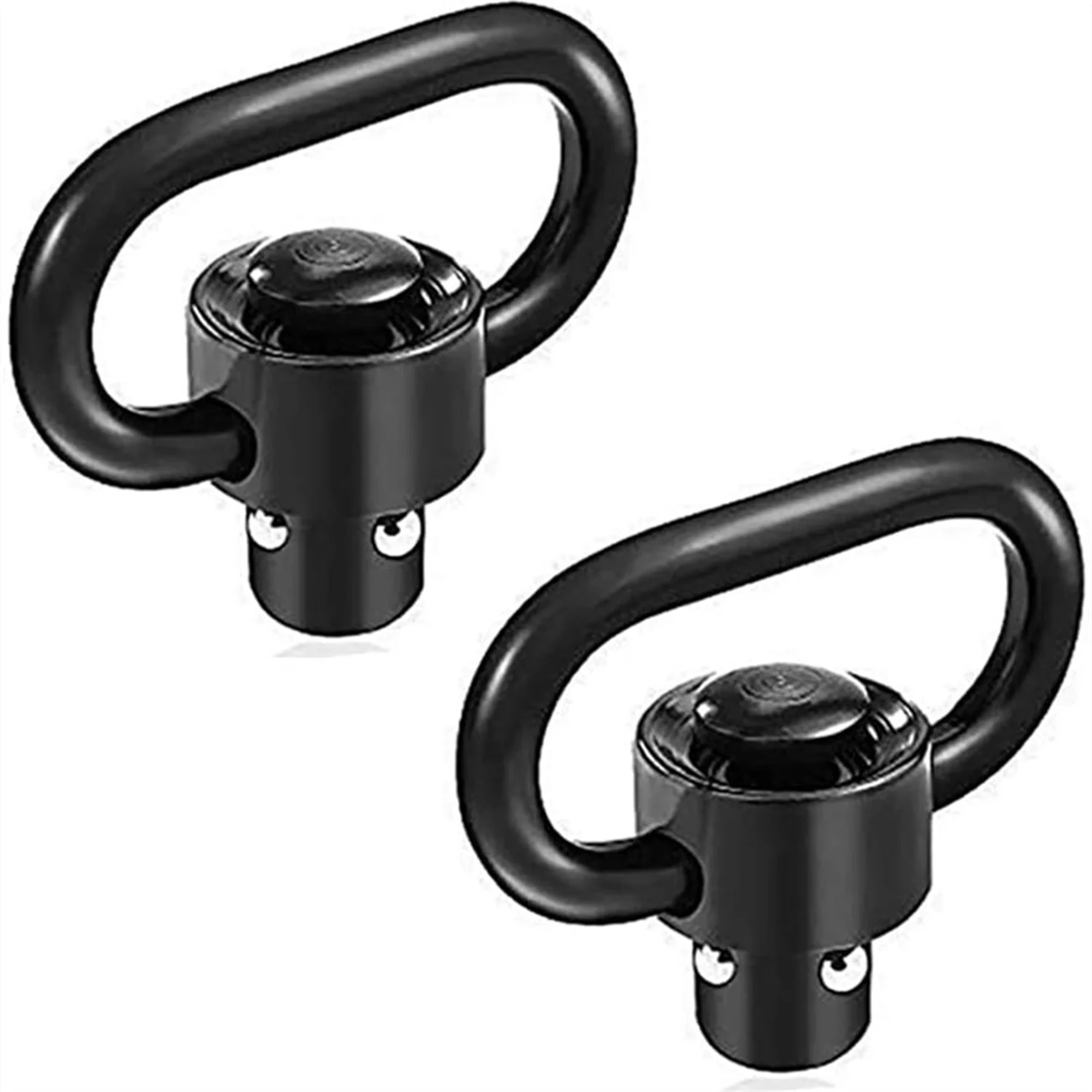 heavy duty qd sling swivel mount quick detach push button swivels rotatable for two point sling easy to mount