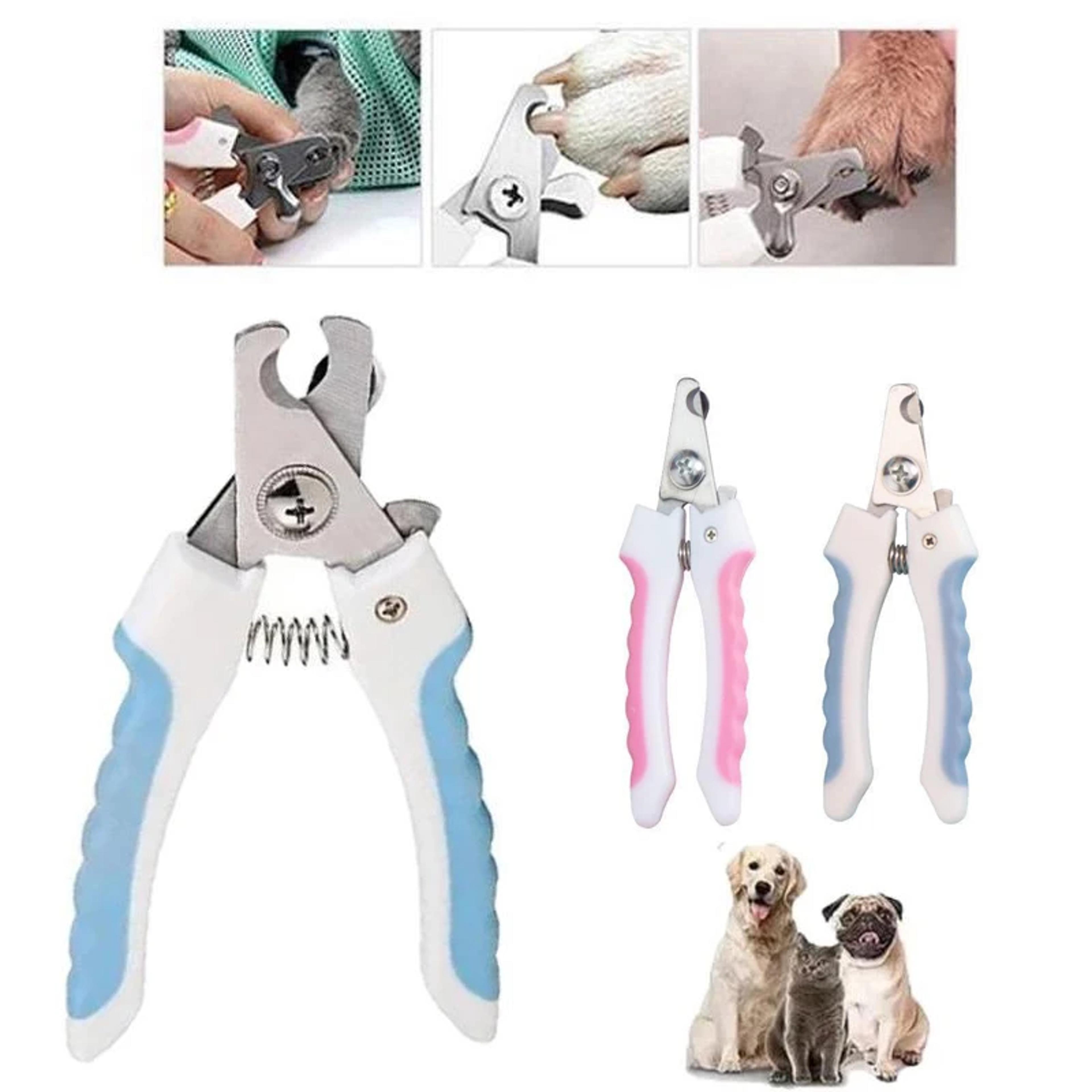 pet claw care nail clippers for dogs and cats, pet grooming nail cutter for safe and precise trimming