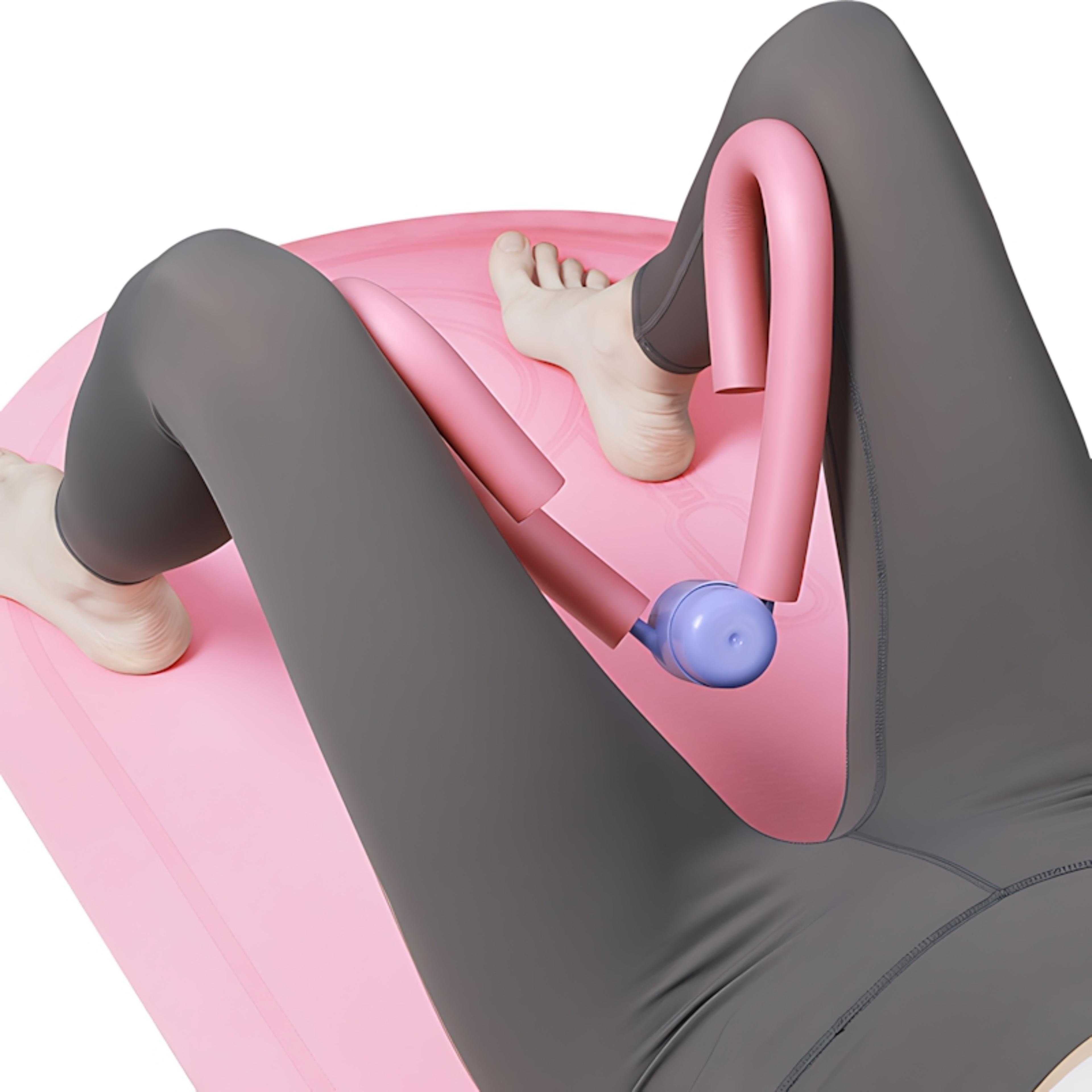pelvic floor exercise leg kegel trainer fleece material for home leg muscle training yoga use