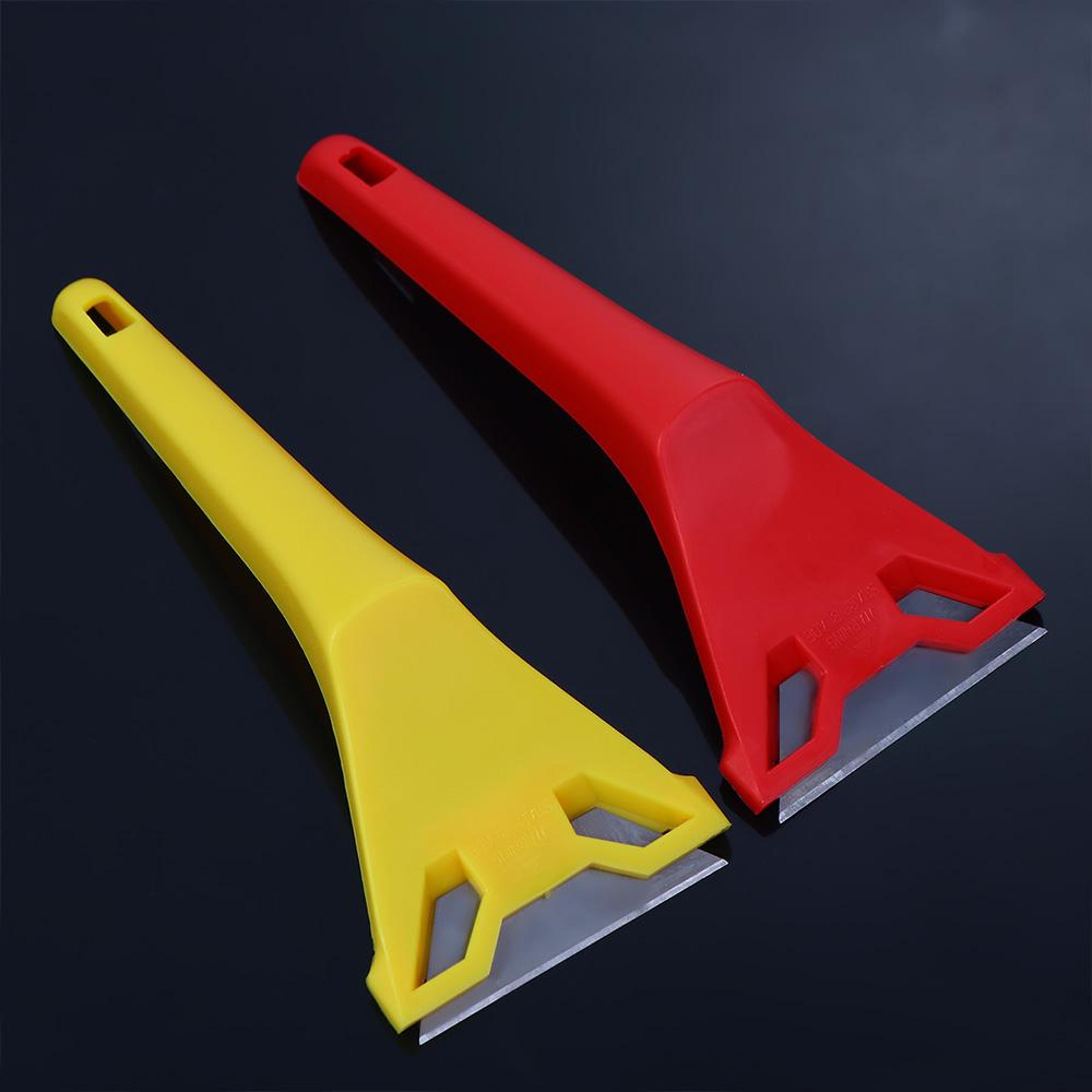 handheld steel head scraper tool for window oven wall glass and plaster trowel cleaning beauty seam