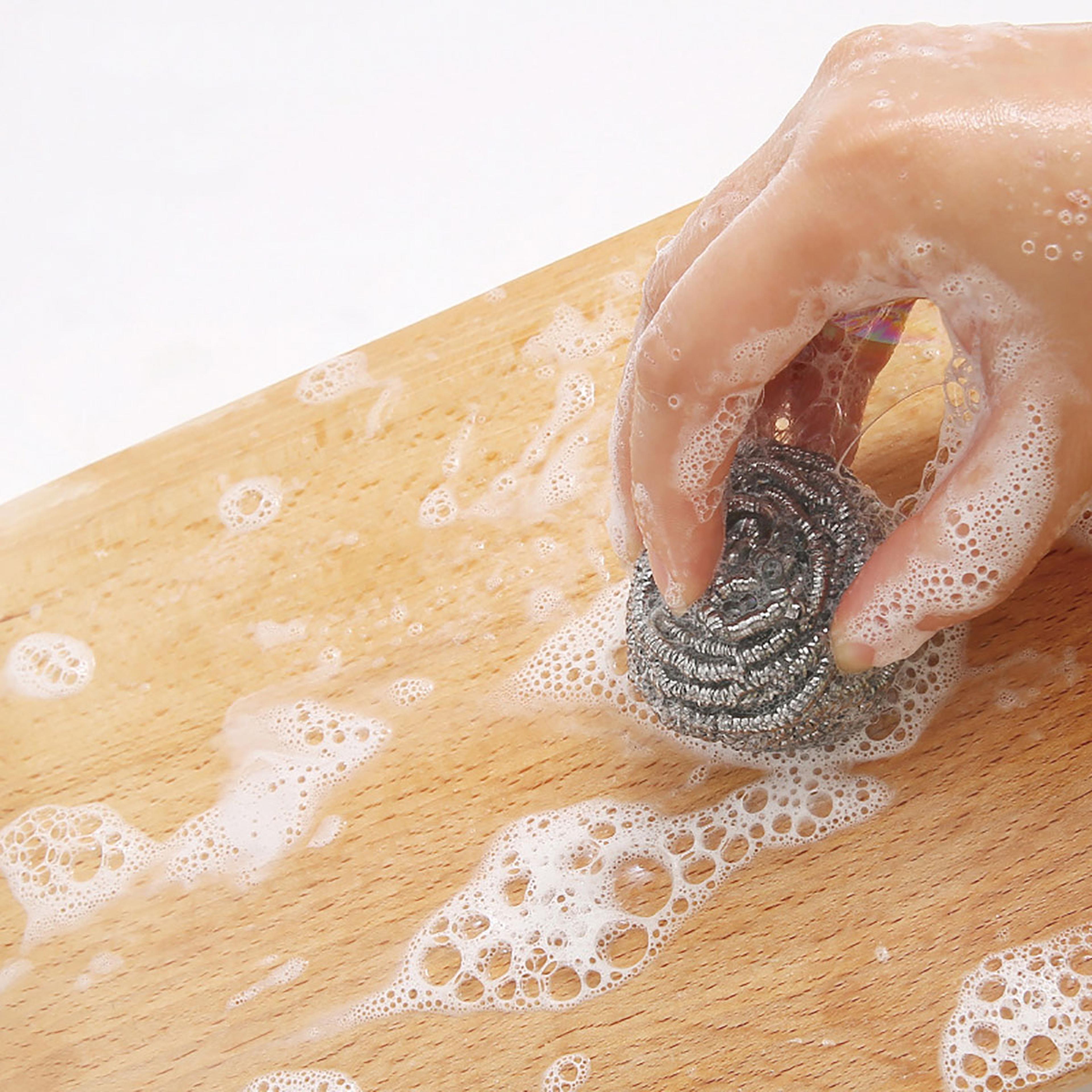 stainless steel scrubber steel wool scouring pad for kitchens bathroom and more high resistance scrubbing pads