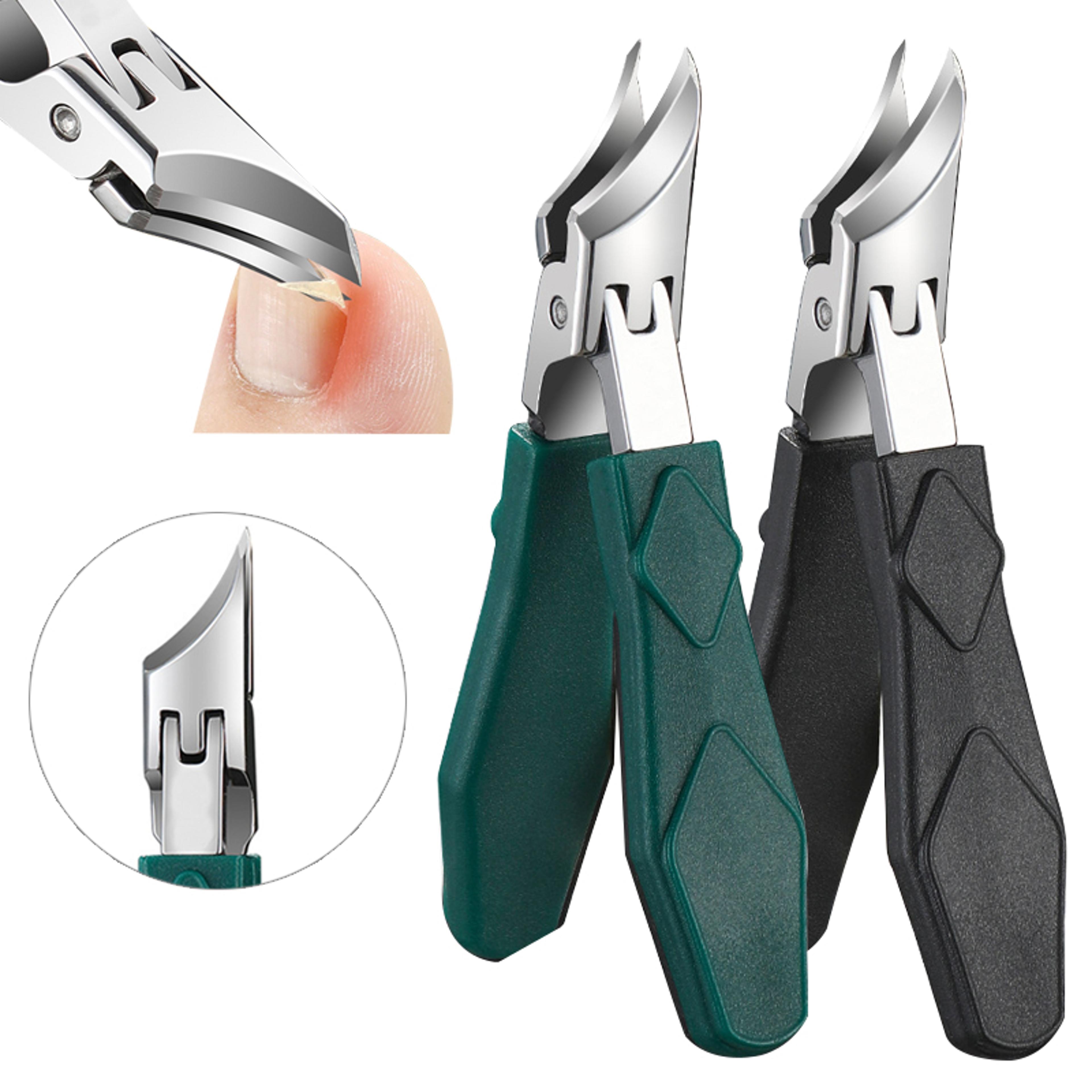 professional toenail clipper for thick toenails toenail nipper ultra stainless steel toenails trimmer for ingrown nails
