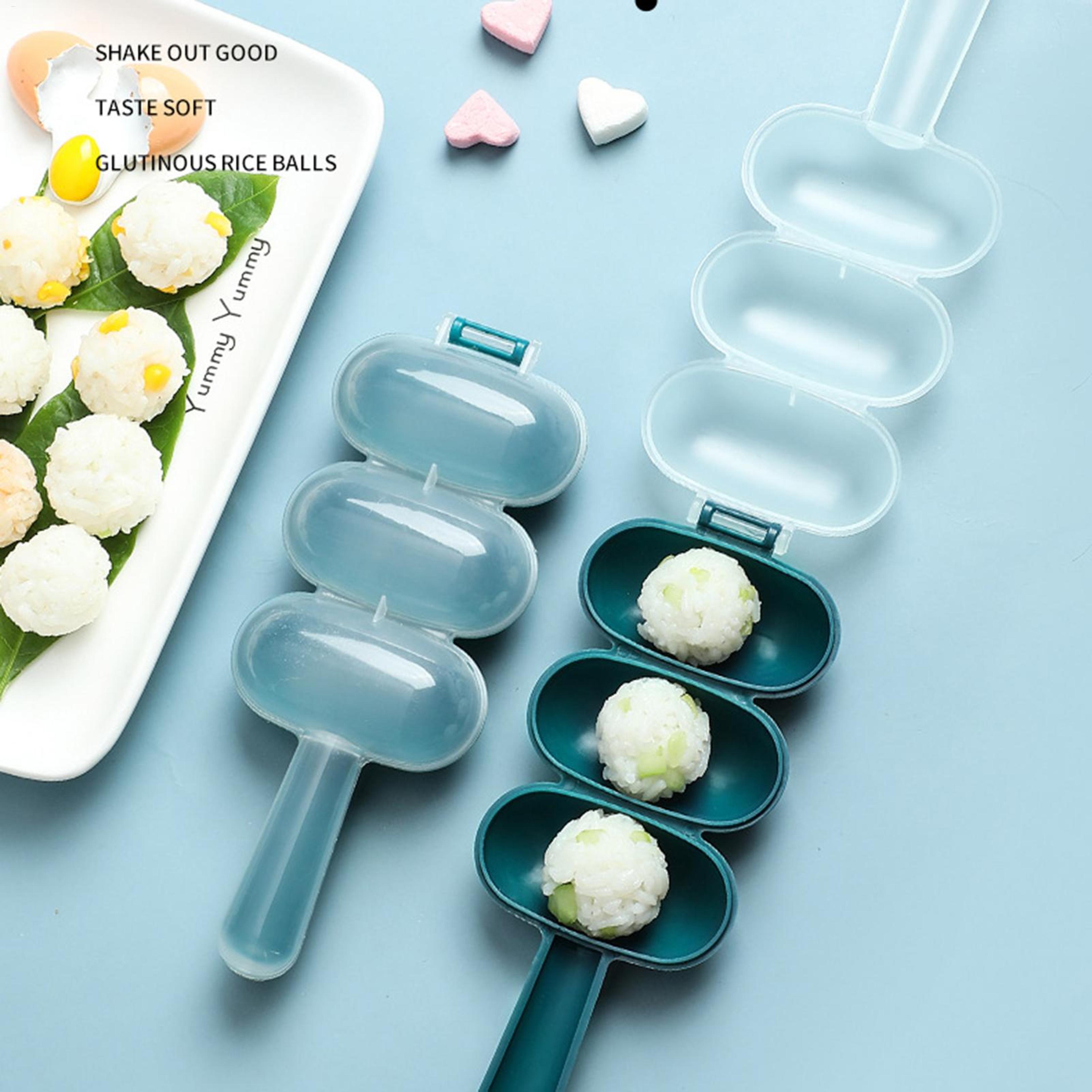 portable rice ball mold sushi maker mold for meatballs outings and family picnics