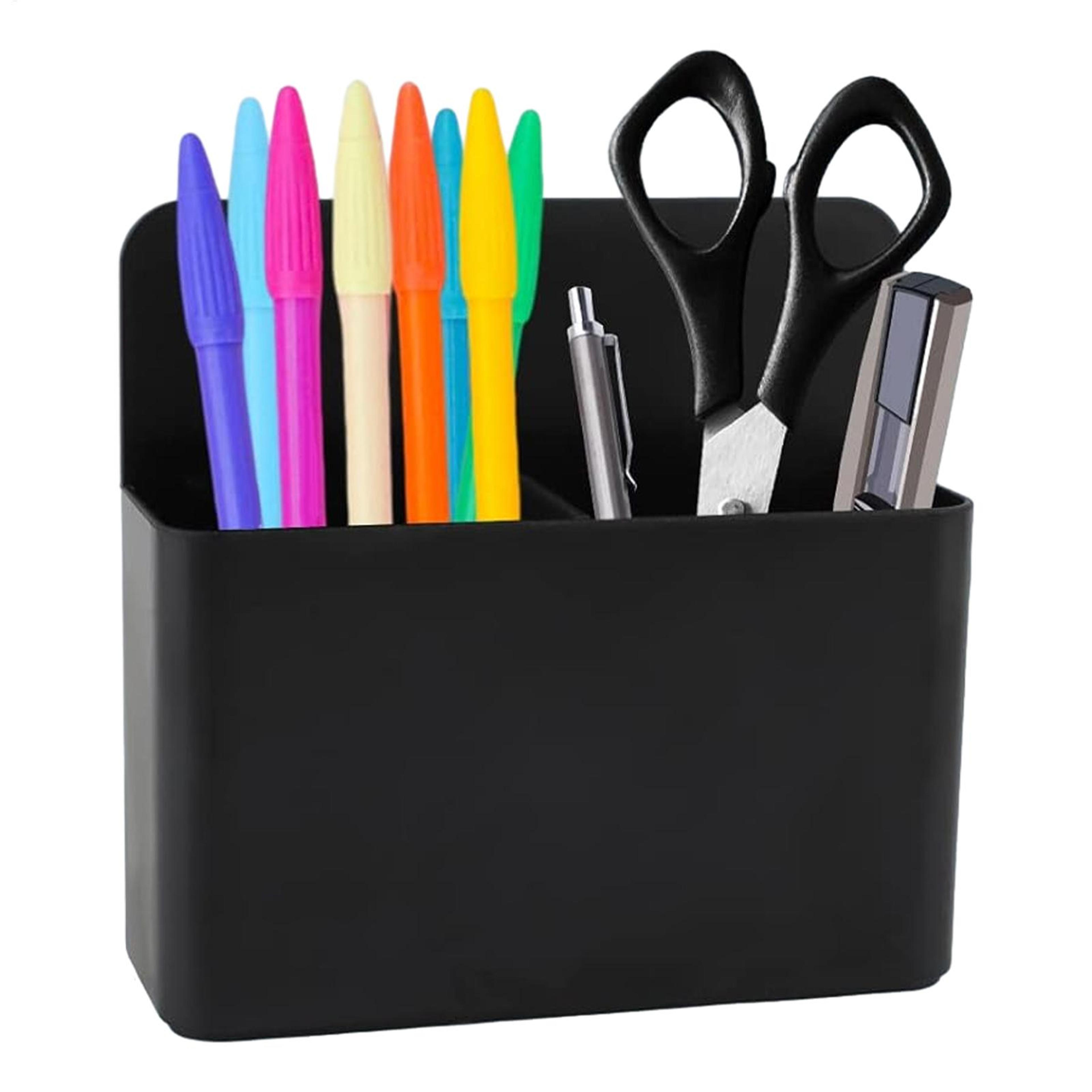 dry erase marker holder magnetic cup organizer strong magnets pen storage