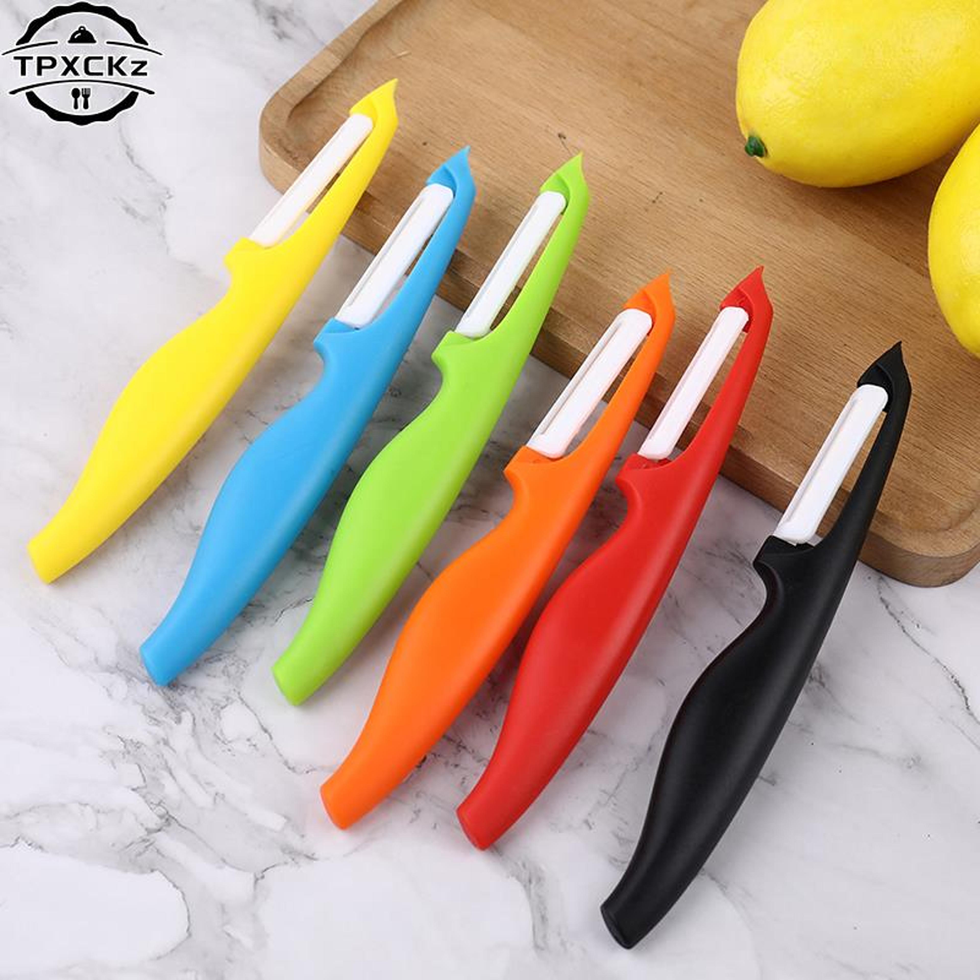 kitchen slicer melon gadgets fruit peeler knife zirconia ceramics vegetable peeler potato cutter pruner