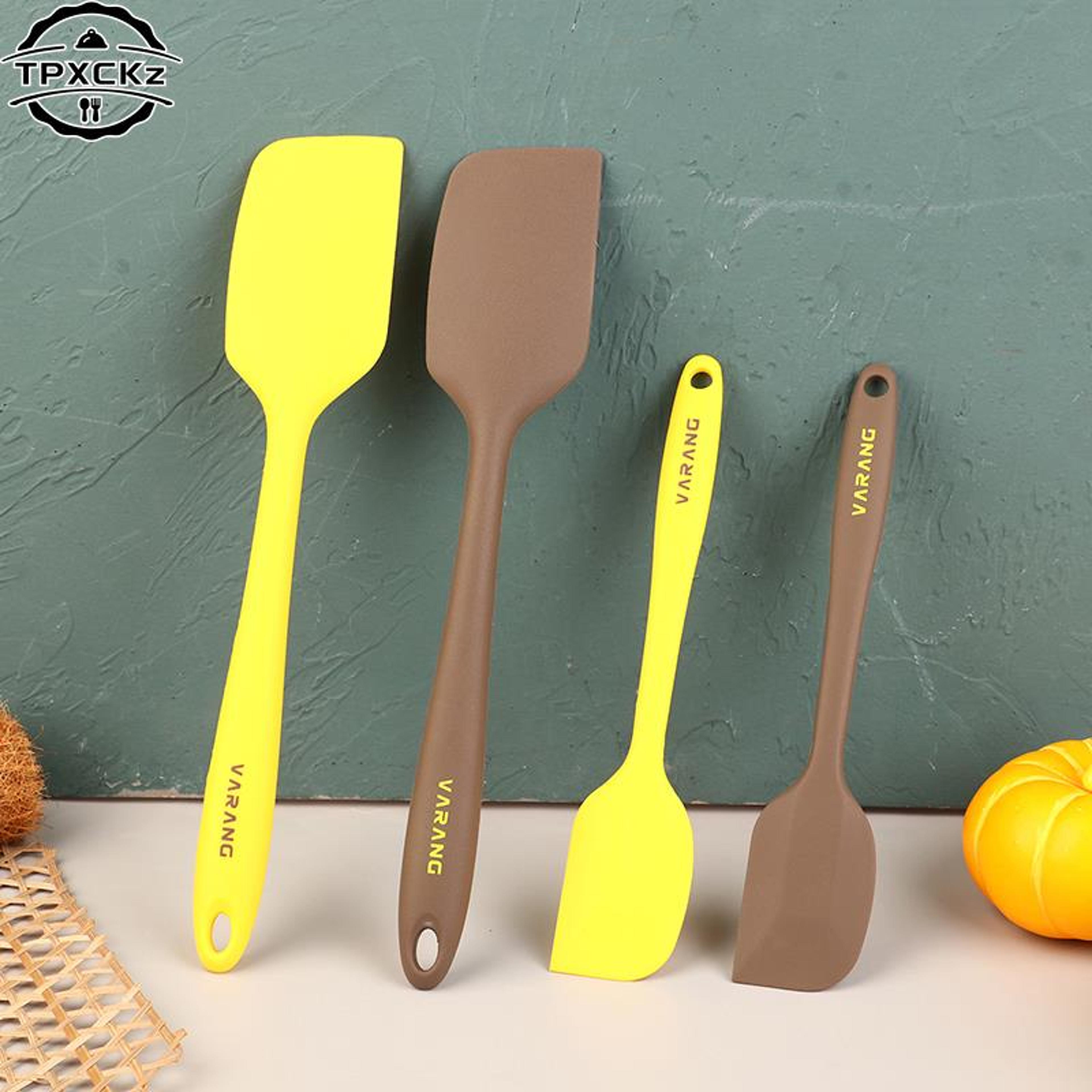 silicone cake spatula butter cream scraper nonstick mixer kitchen baking tool