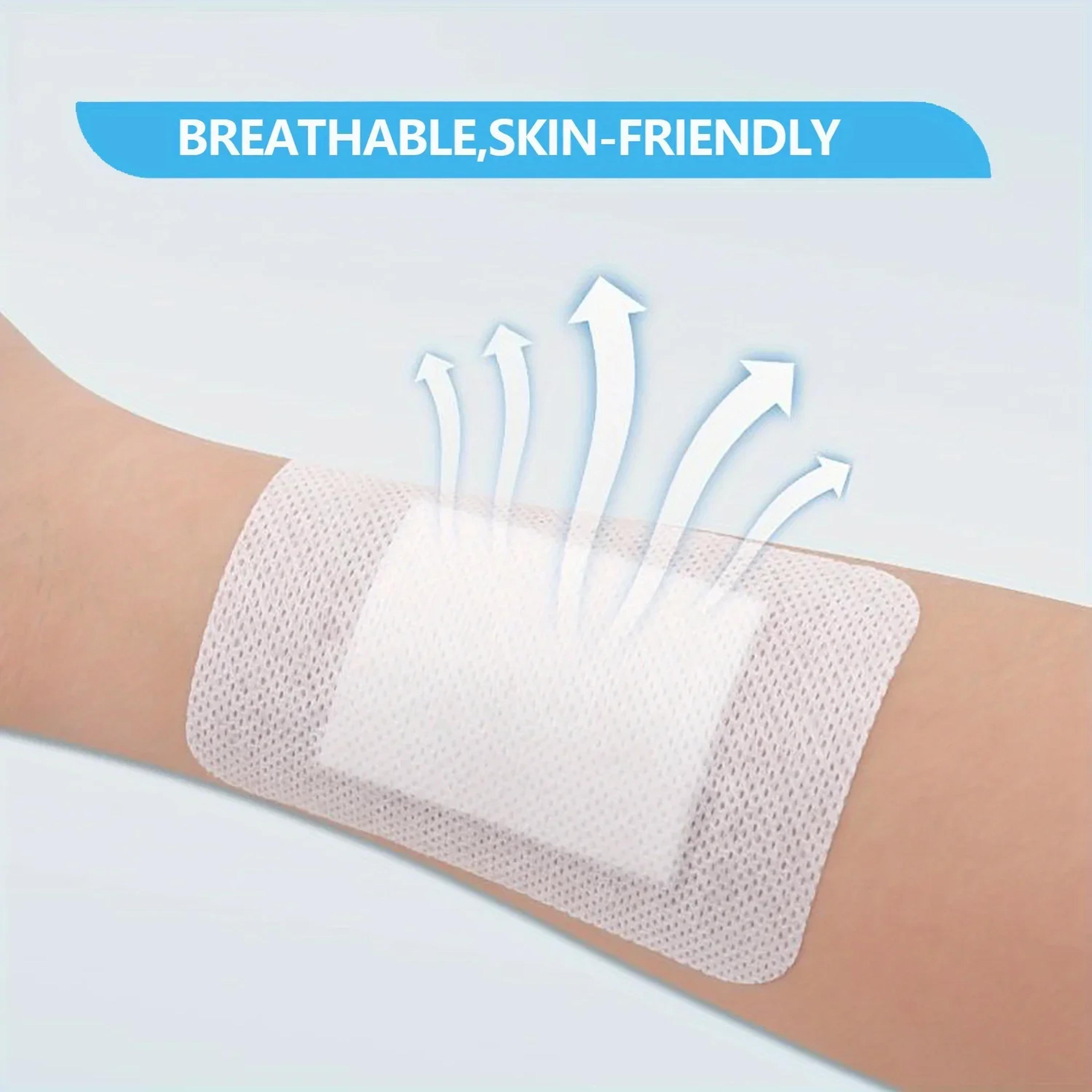 non-woven hypoallergenic medical adhesive bandage wound dressing band aid large size for first aid care