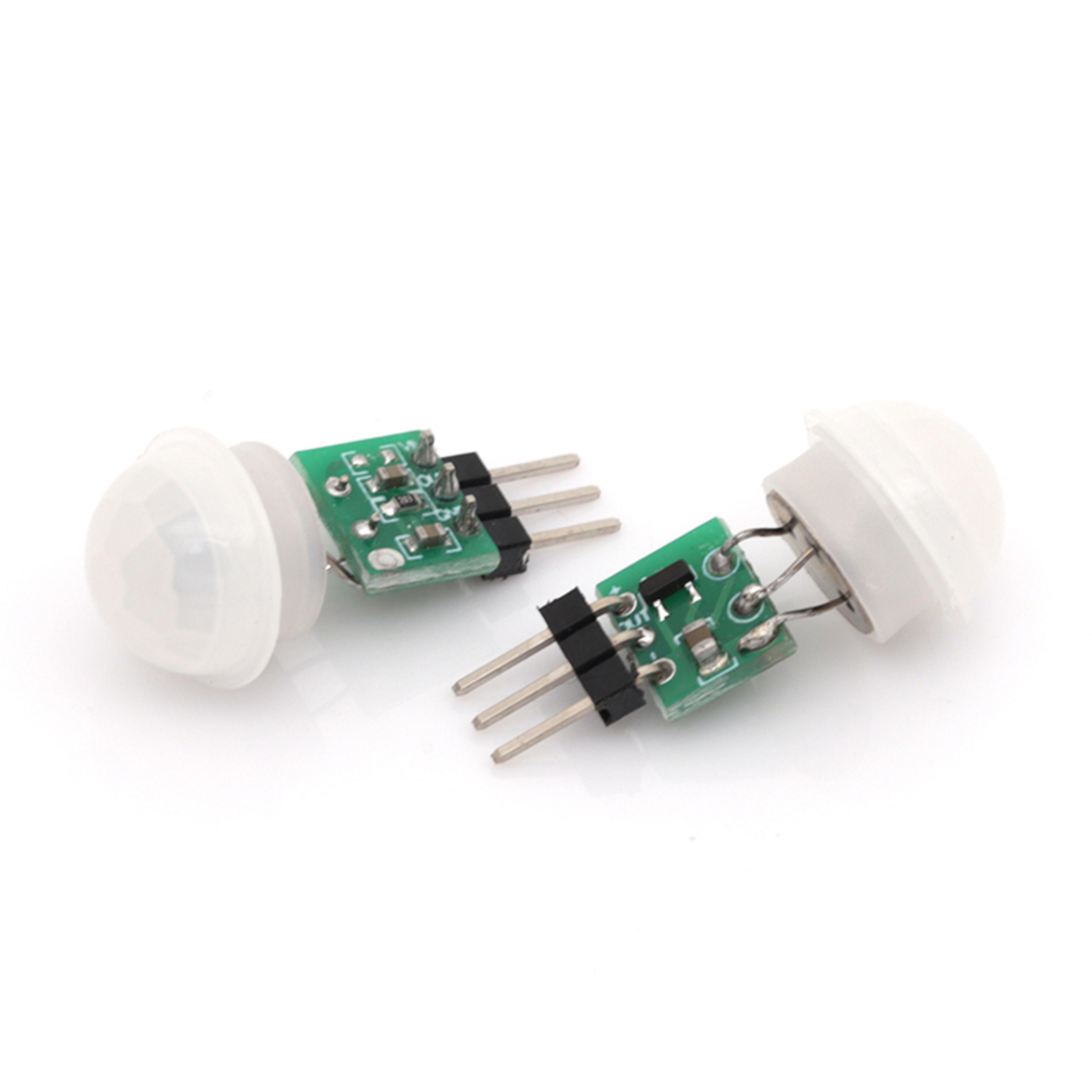 mini pir motion sensor module with infrared technology for human detection