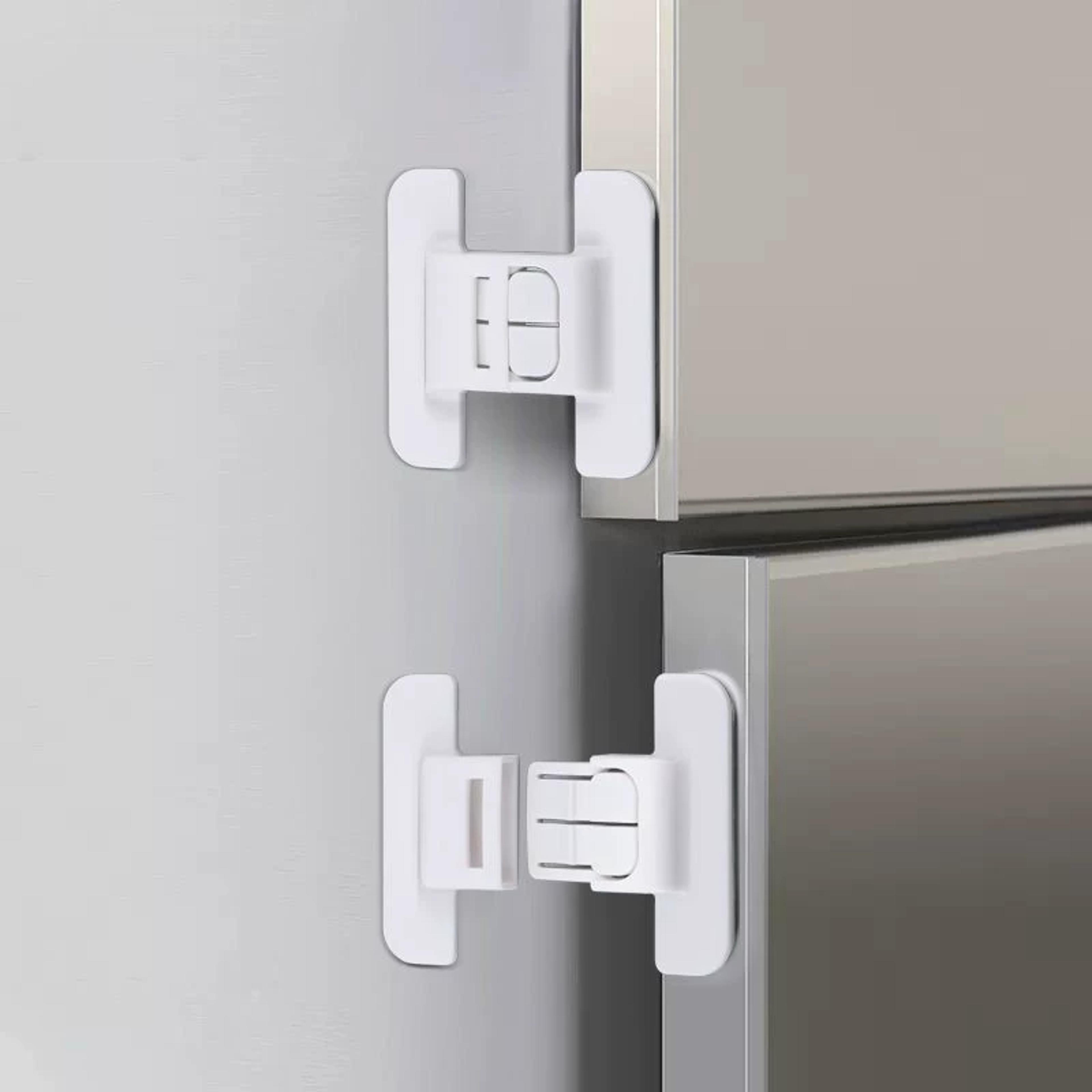 baby safety refrigerator lock, cabinet door locker buckle, anti-open water dispenser, kids home security protection