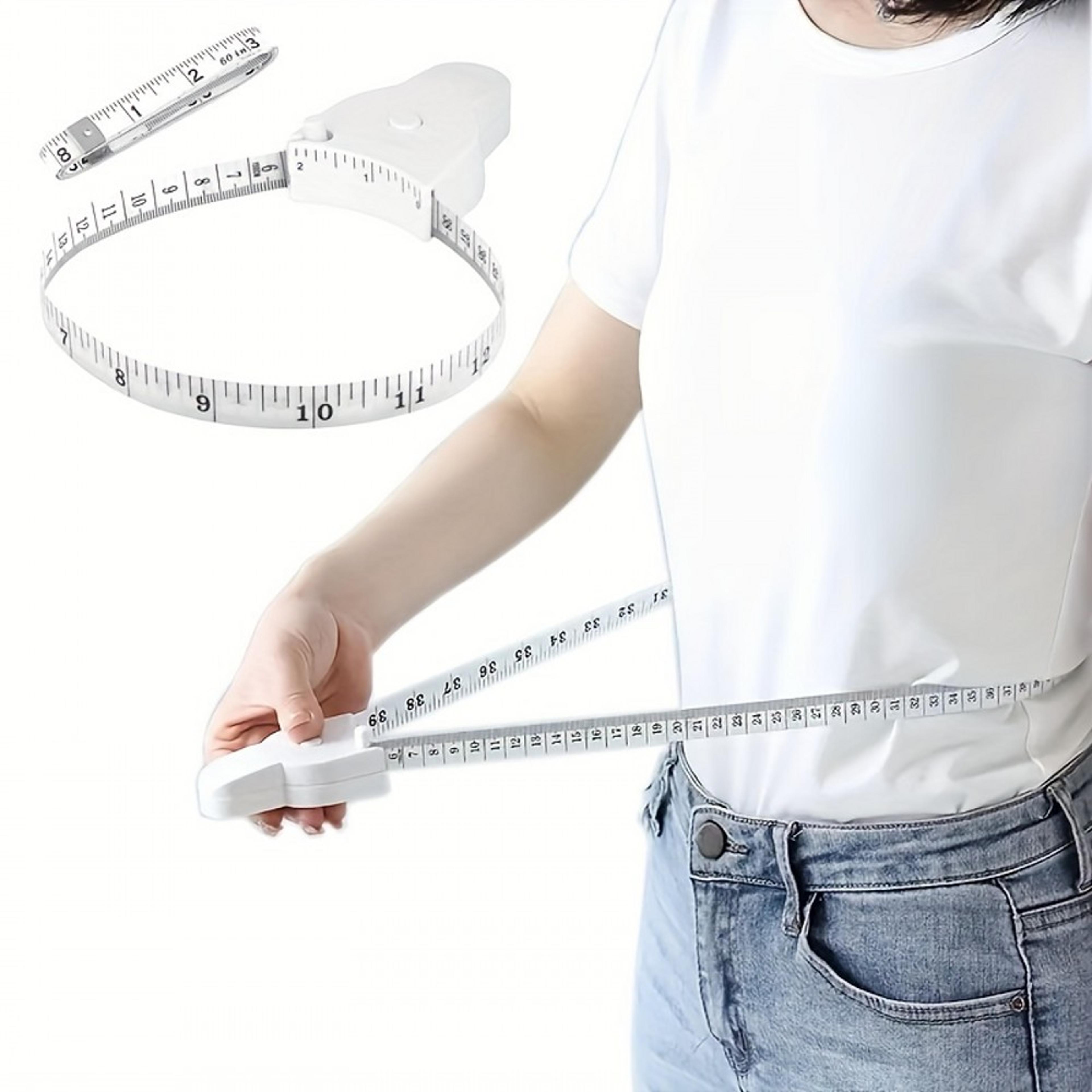 portable automatic telescopic tape measure sewing tailor ruler for waist chest legs circumference