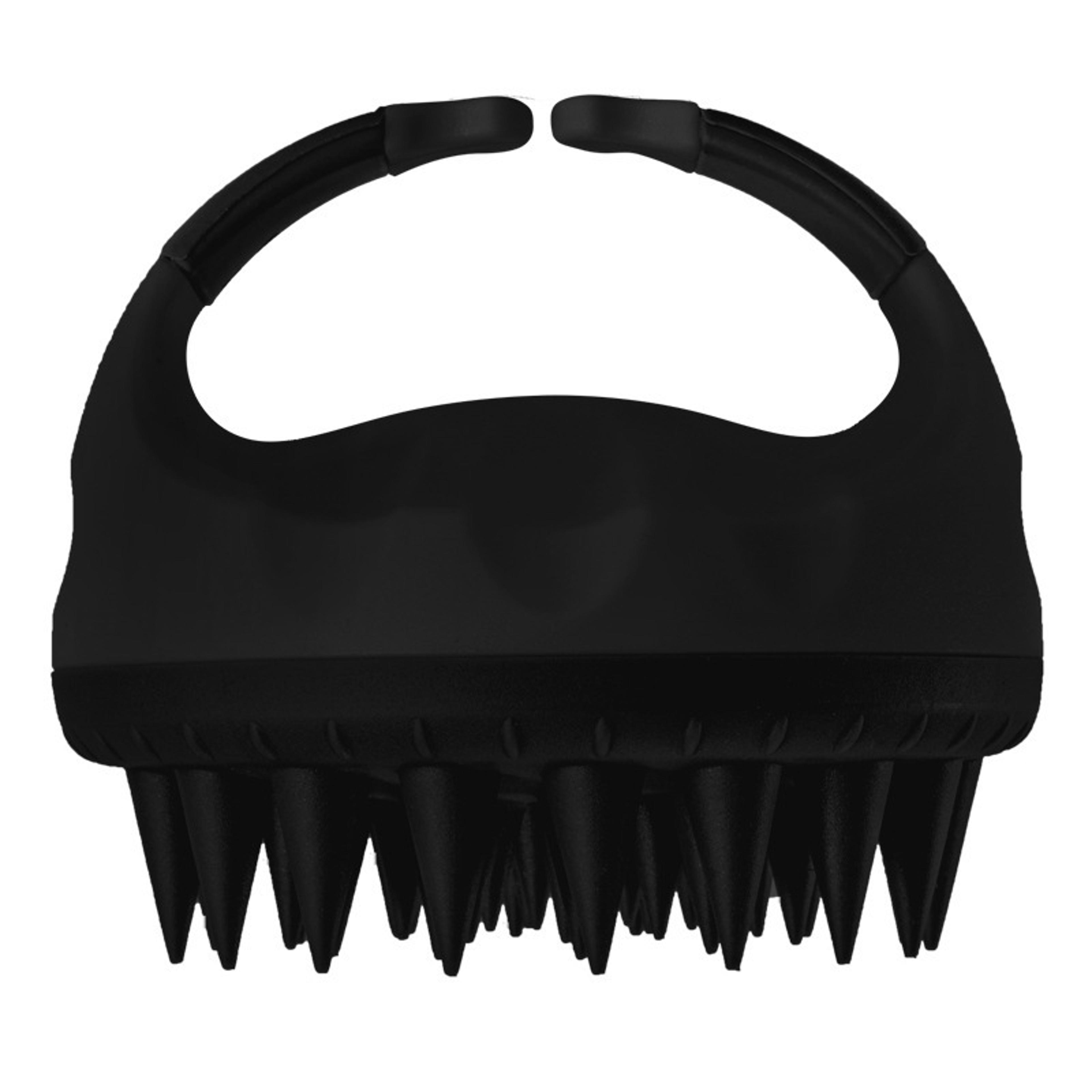 scalp exfoliator brush head scrubber tools for hair washing clean scalp massager comb with handle