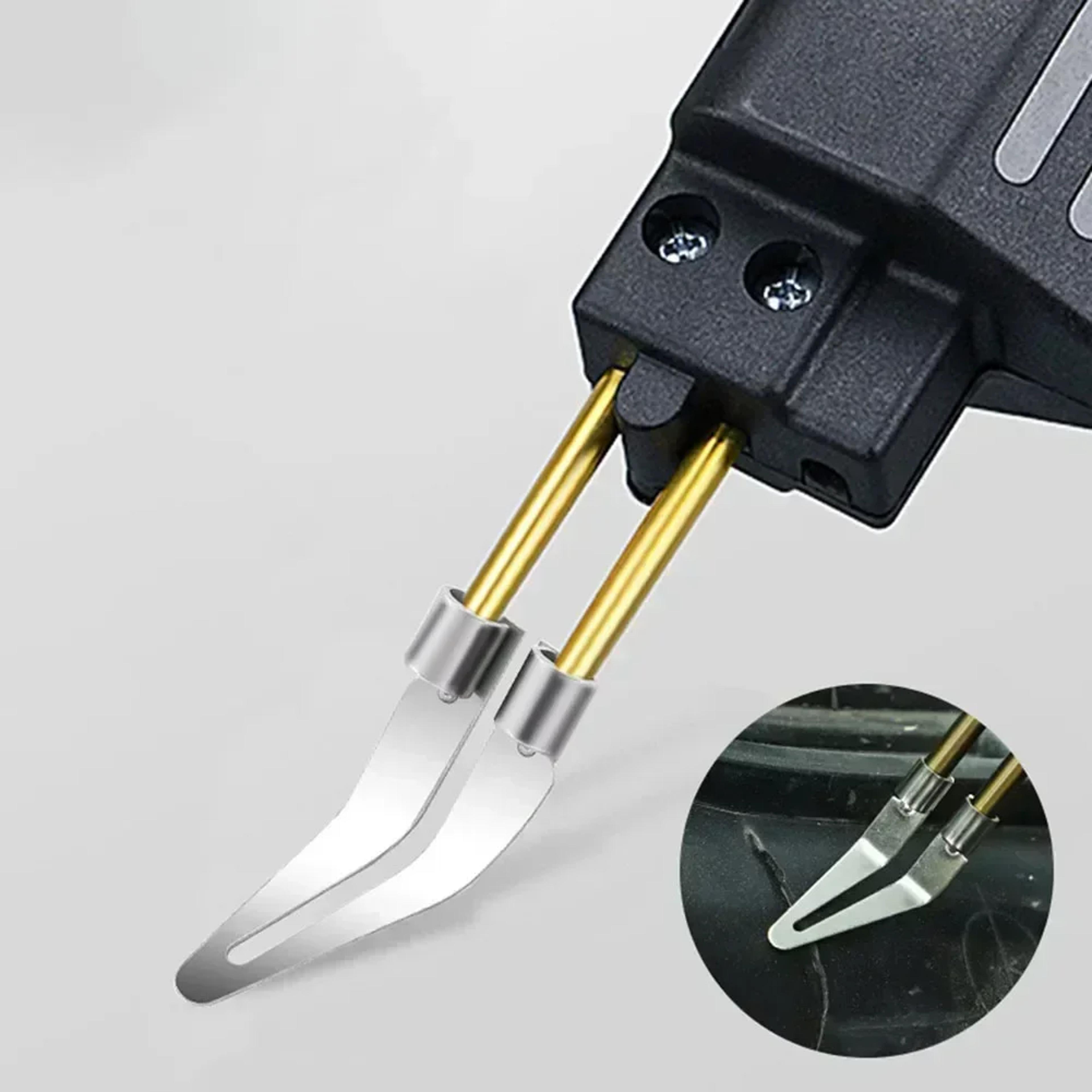 adjustable soldering iron with smooth head elbow design for repair and welding