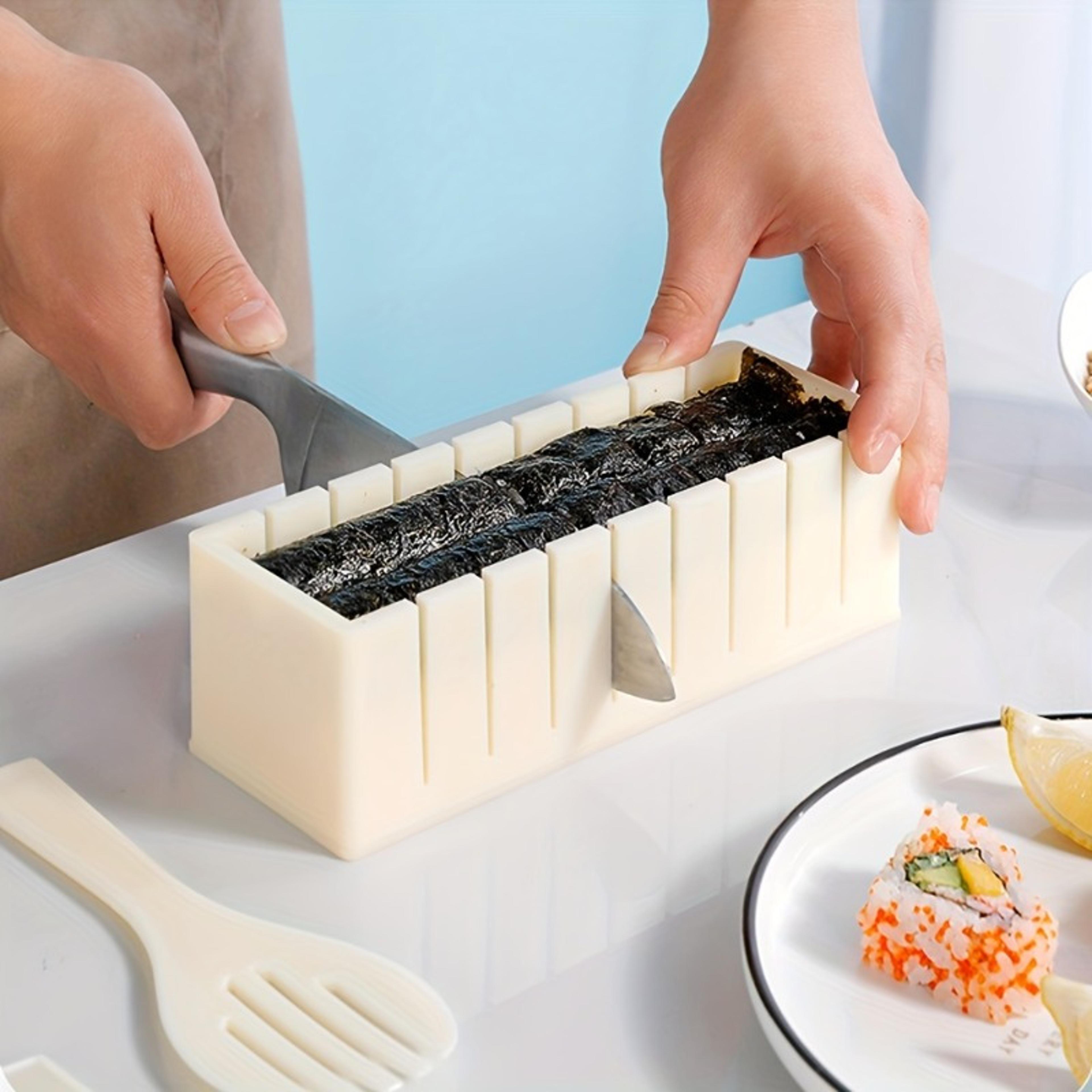 diy sushi roll maker kit with rice mold and bento accessories for homemade sushi