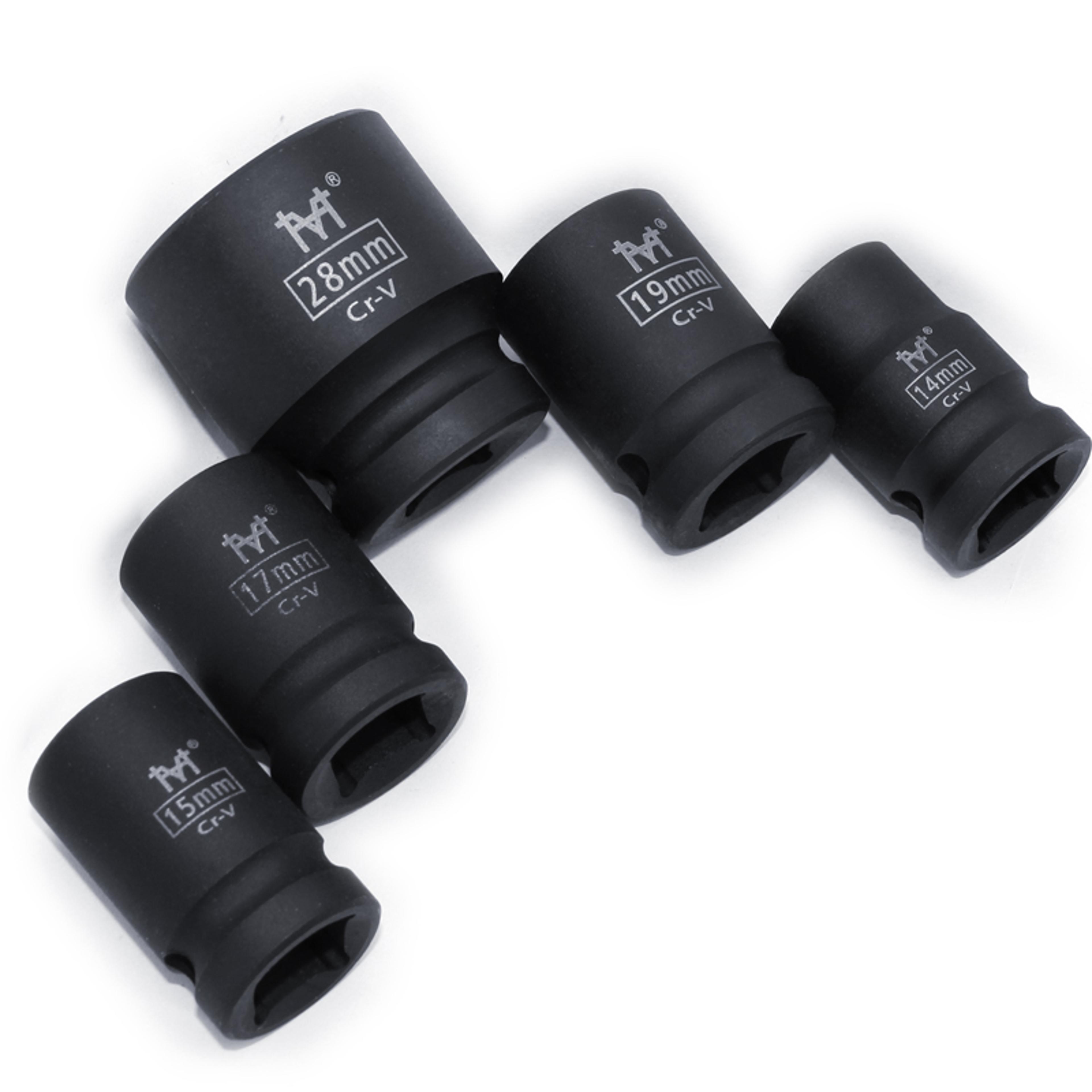 short impact socket adopter for electric impact air pneumatic point adapter