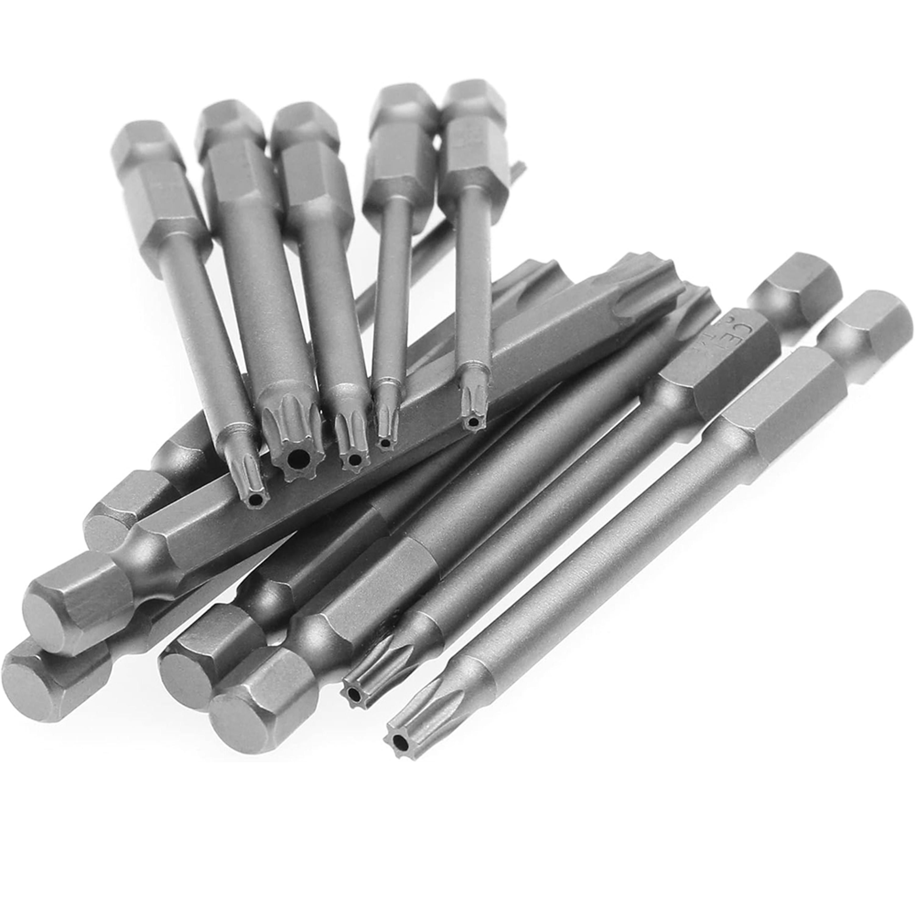 magnetic torx security bit set for shark vacuums-star screwdriver set