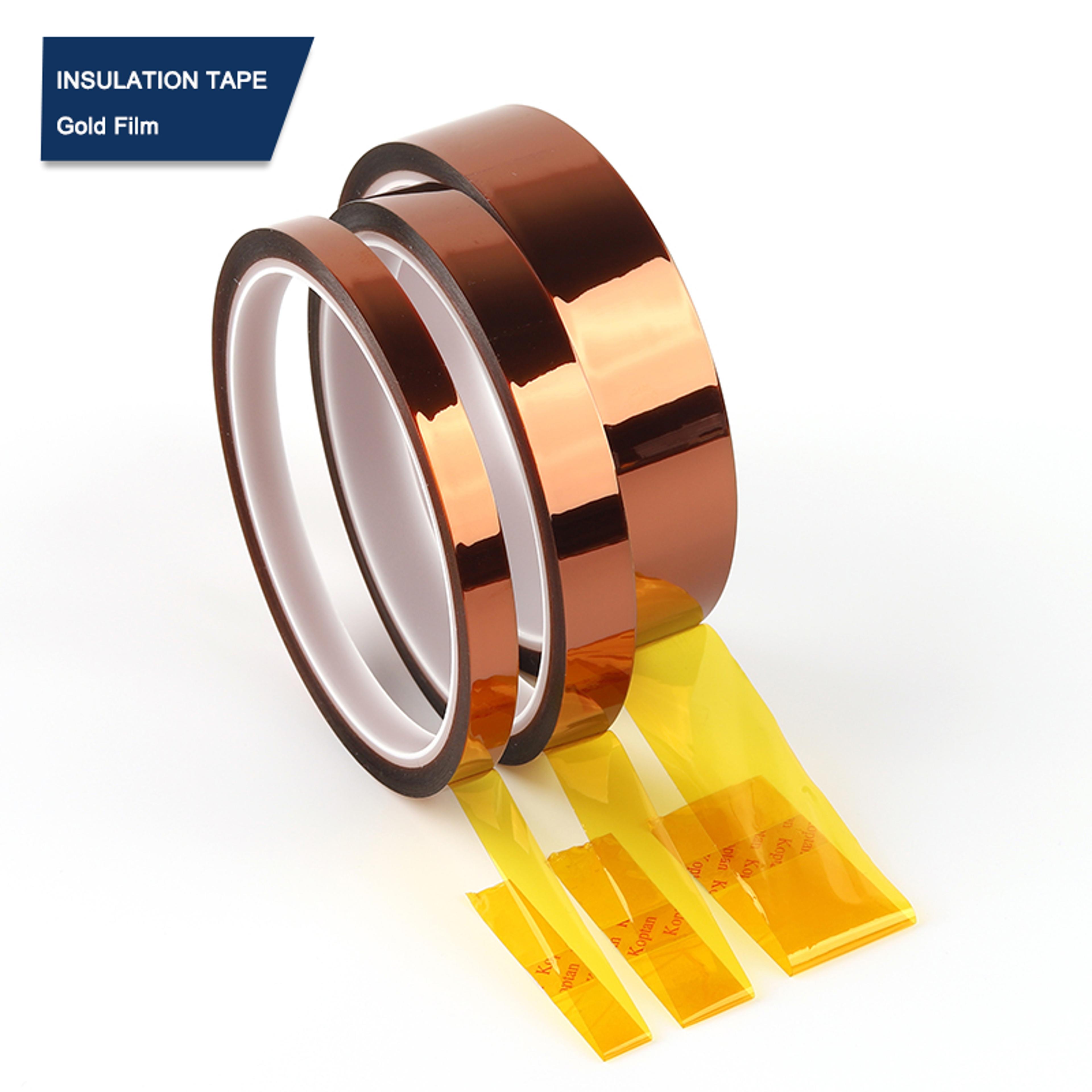 gold bga tape for high-temperature electronics polyimide adhesive thermal insulation tape for board protection