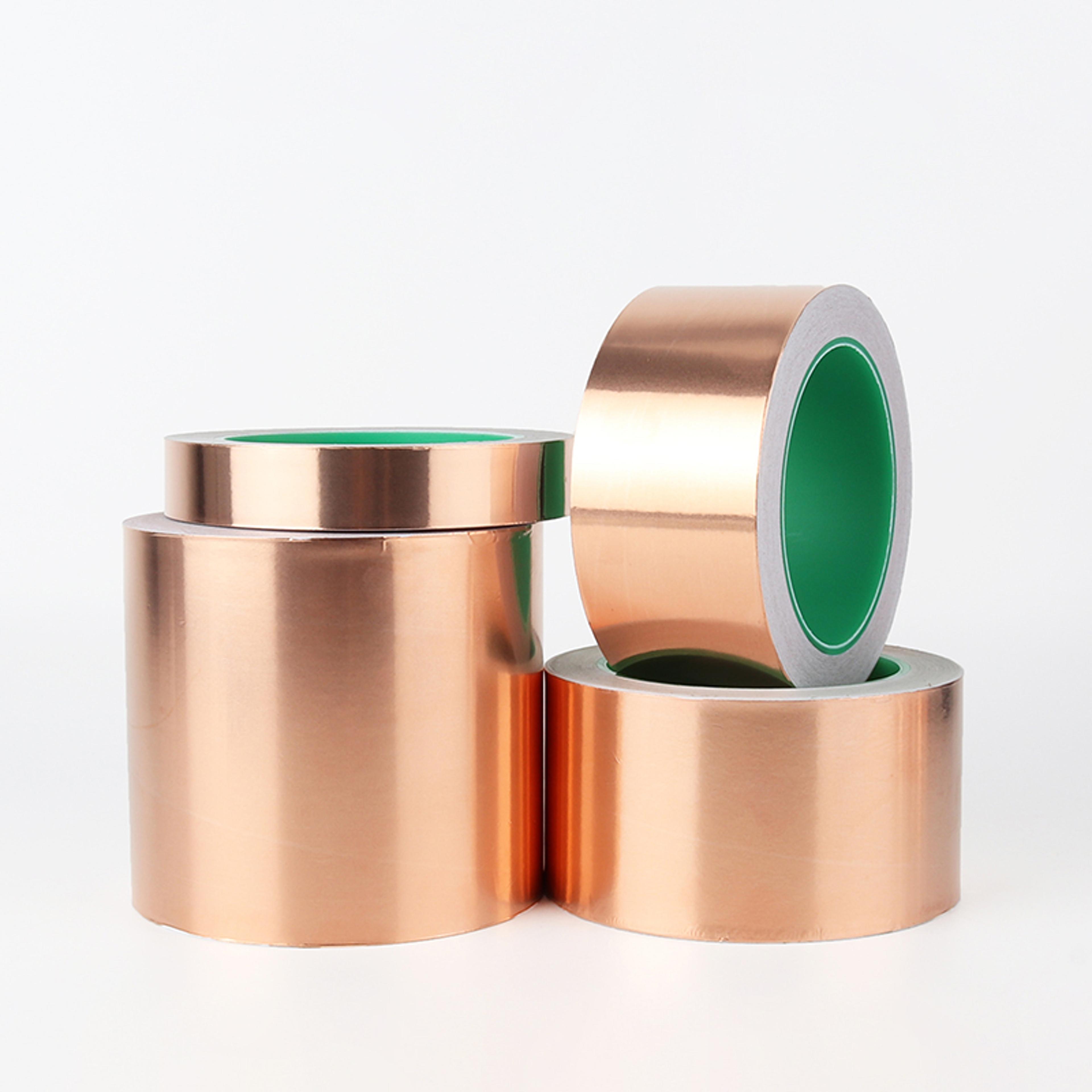 diy copper foil tape for emi shielding double-sided conductive repair adhesive tape
