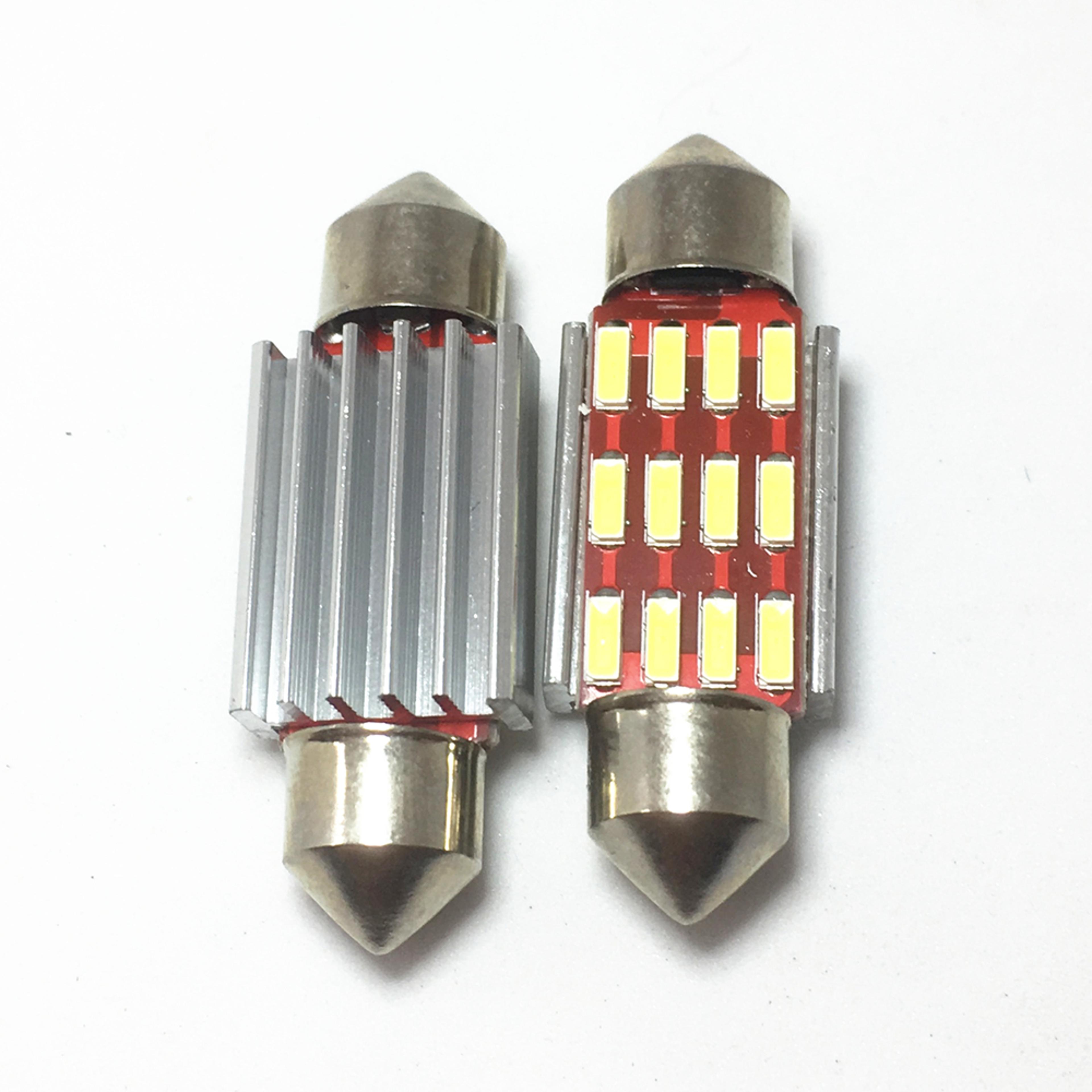 led car interior dome lamp auto festoon lights for reading bulb